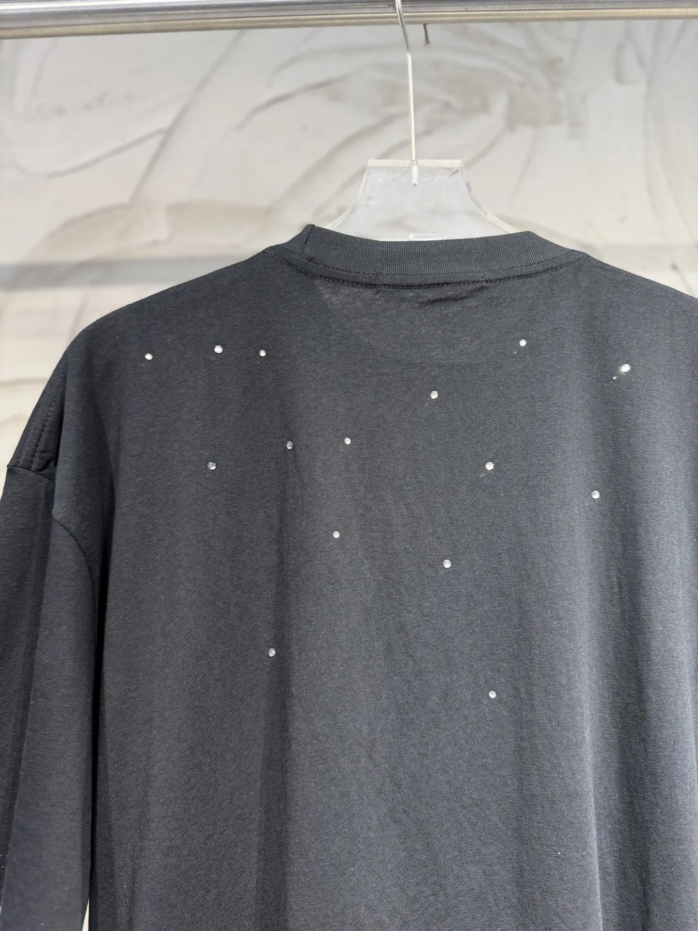 1996 Rhinestone-Embellished Oversized T-Shirt D15023056 — view 7