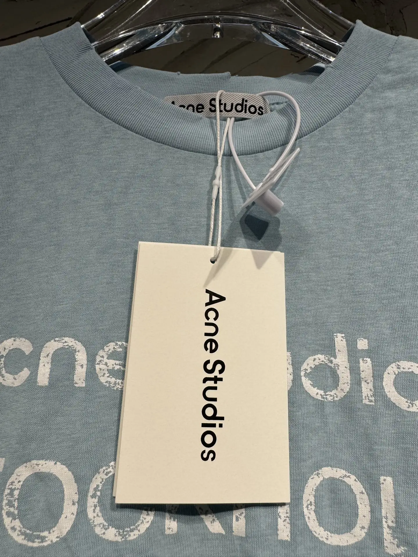 1996 Distressed Long-Sleeve Logo T-Shirt D15023018 — view 8