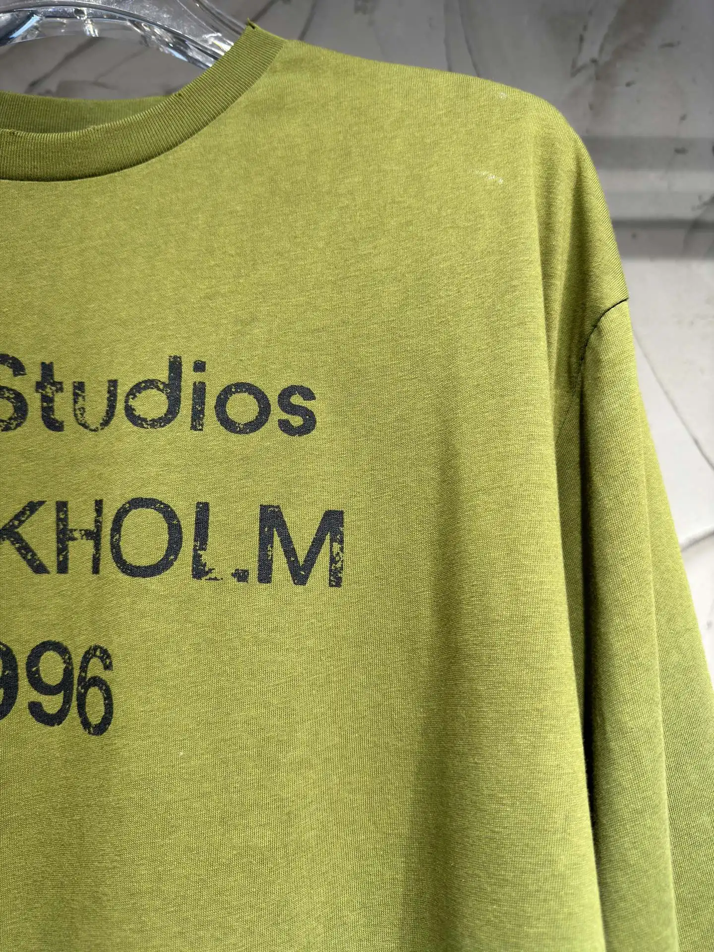 1996 Logo Distressed Long-Sleeve T-Shirt D15023019 — view 3