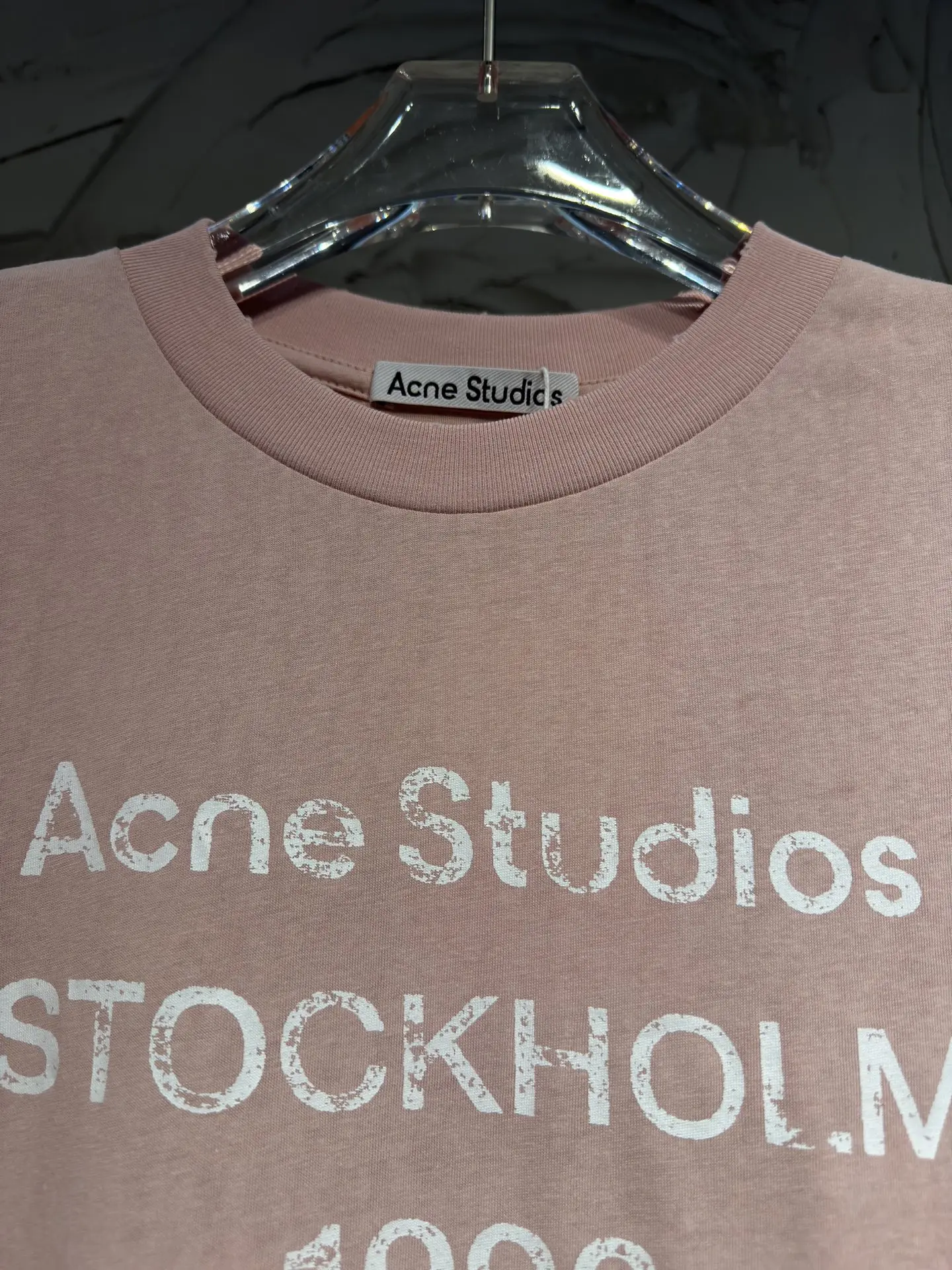 Acne Studios 1996 Logo Long-Sleeve T-Shirt D15023017 — view 2