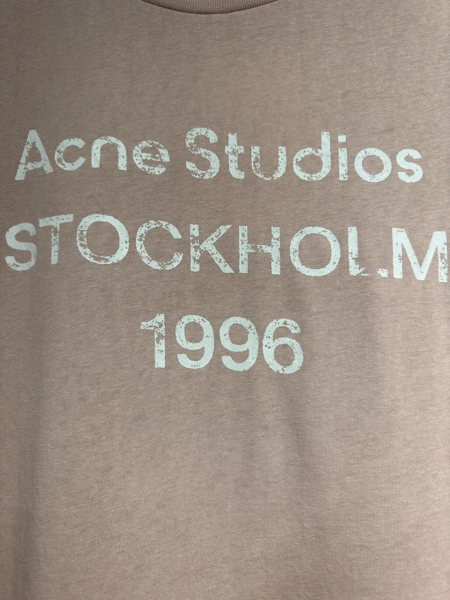 Acne Studios 1996 Logo Long-Sleeve T-Shirt D15023017 — view 3