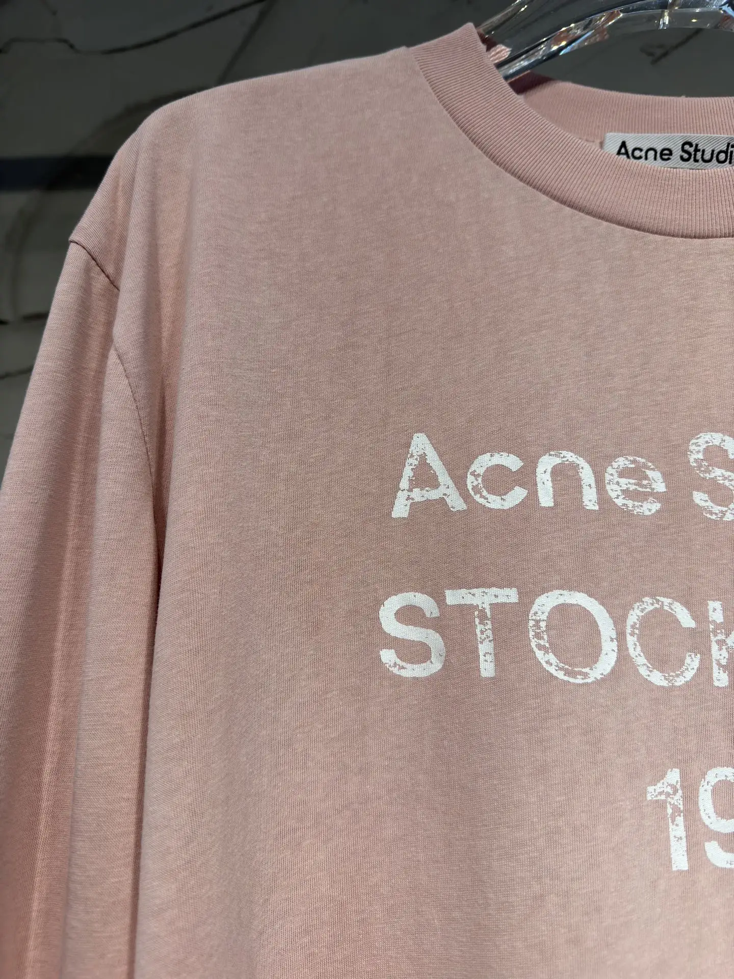 Acne Studios 1996 Logo Long-Sleeve T-Shirt D15023017 — view 4
