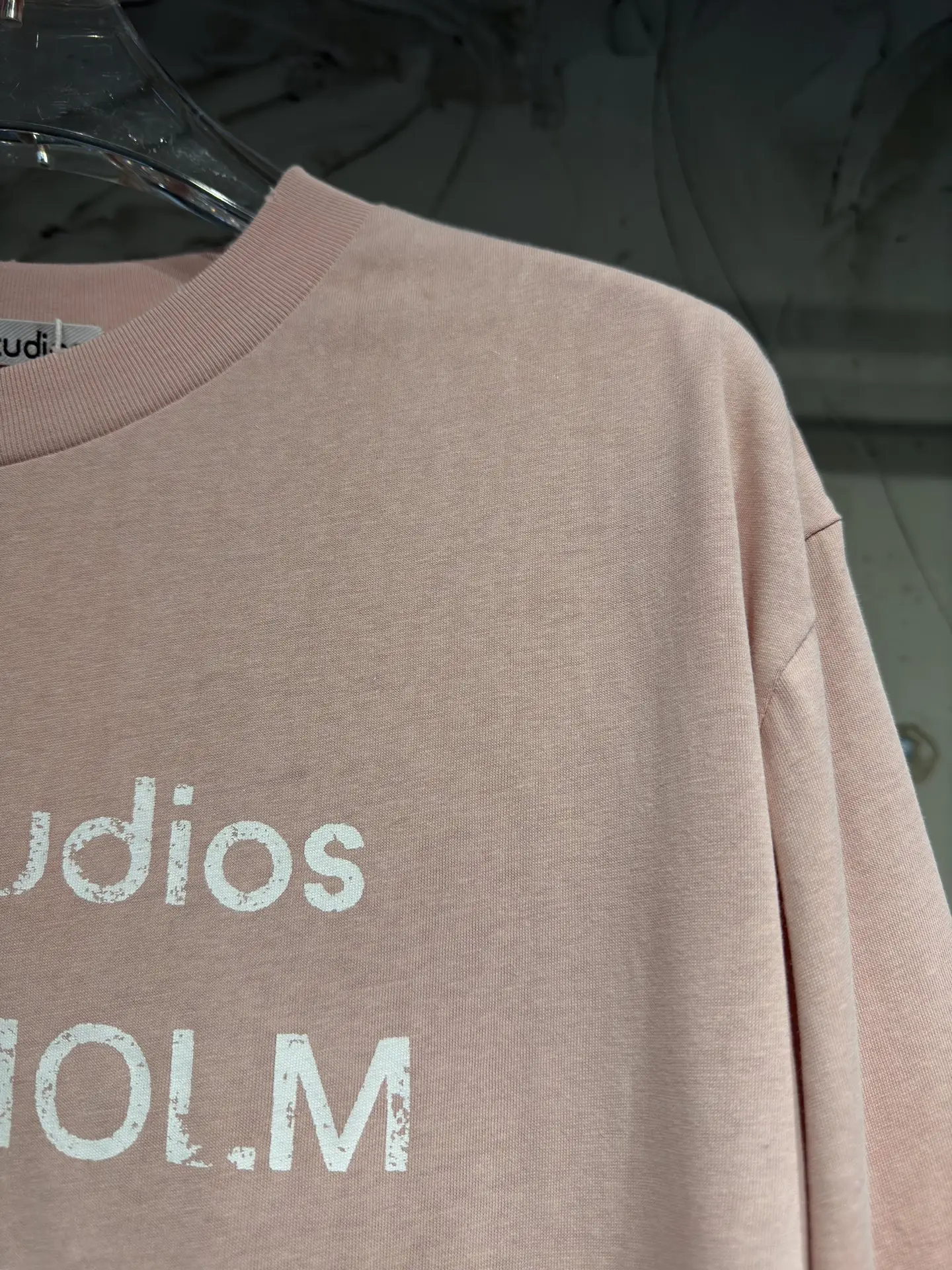 Acne Studios 1996 Logo Long-Sleeve T-Shirt D15023017 — view 5