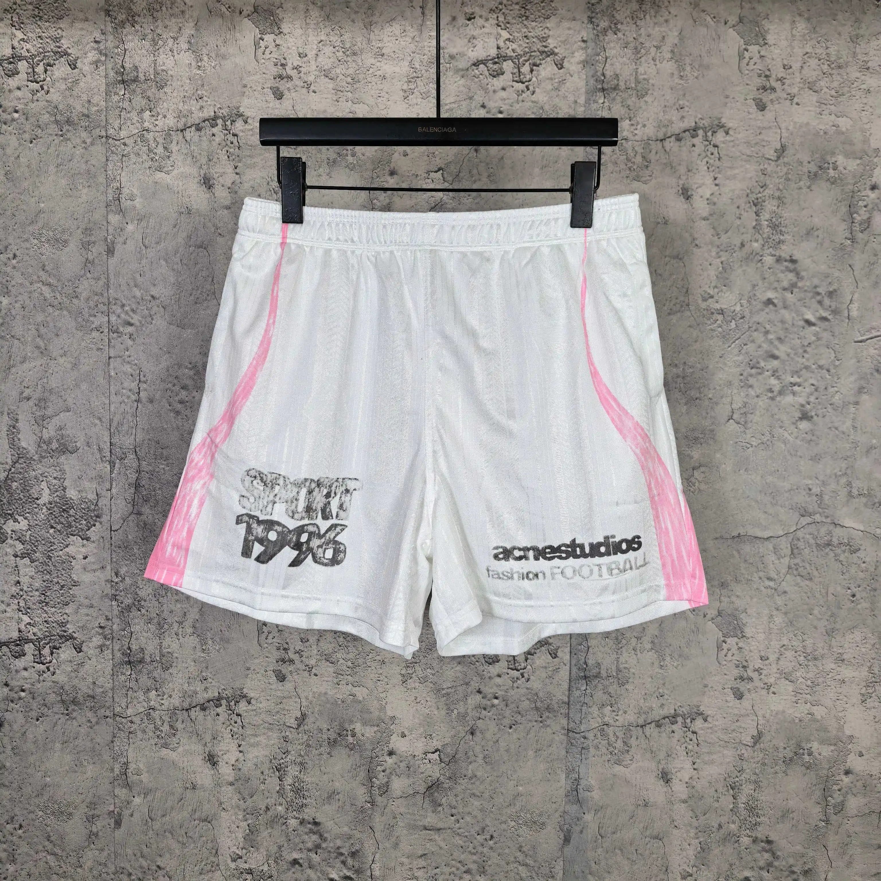 Acne Studios Graphic Football Shorts D15023253