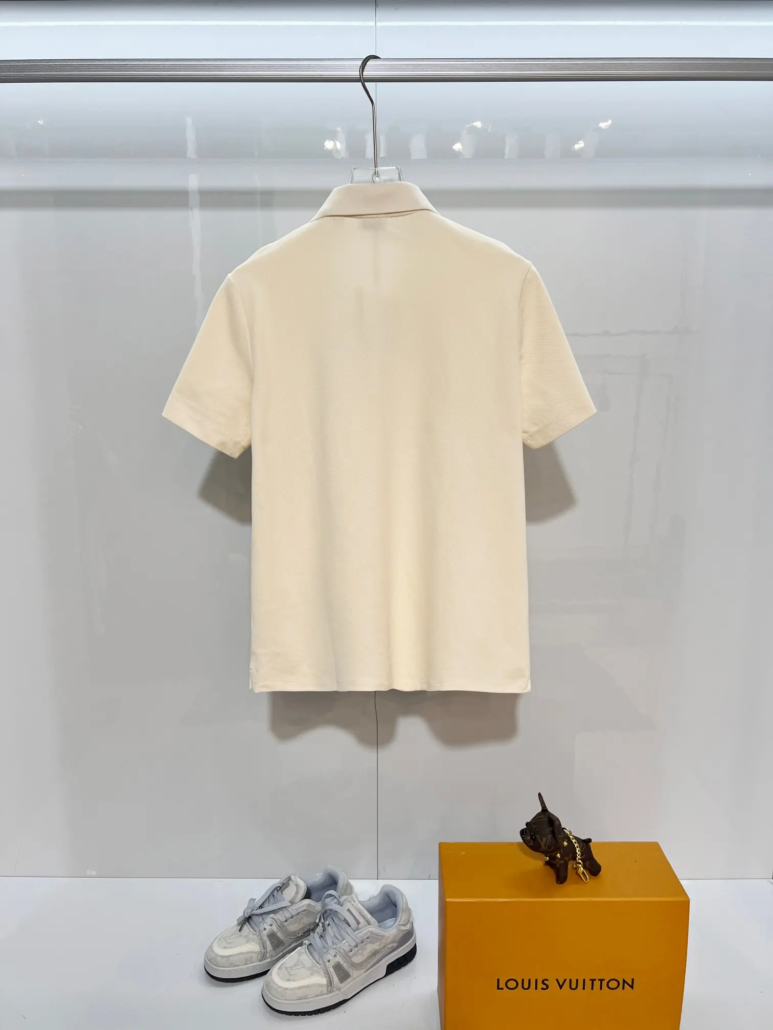 Logo Patch Cotton-Piqué Polo Shirt D15013213 — view 2