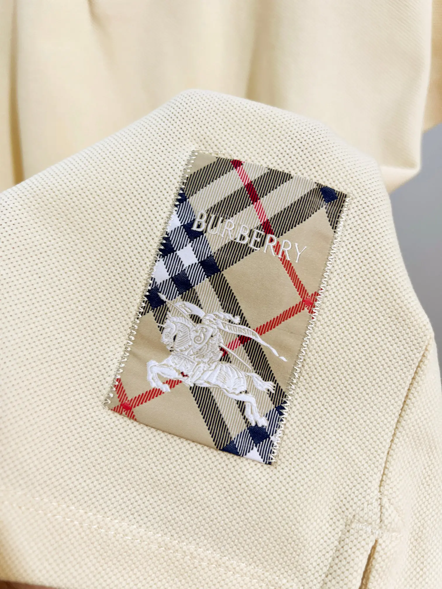 Logo Patch Cotton-Piqué Polo Shirt D15013213 — view 5