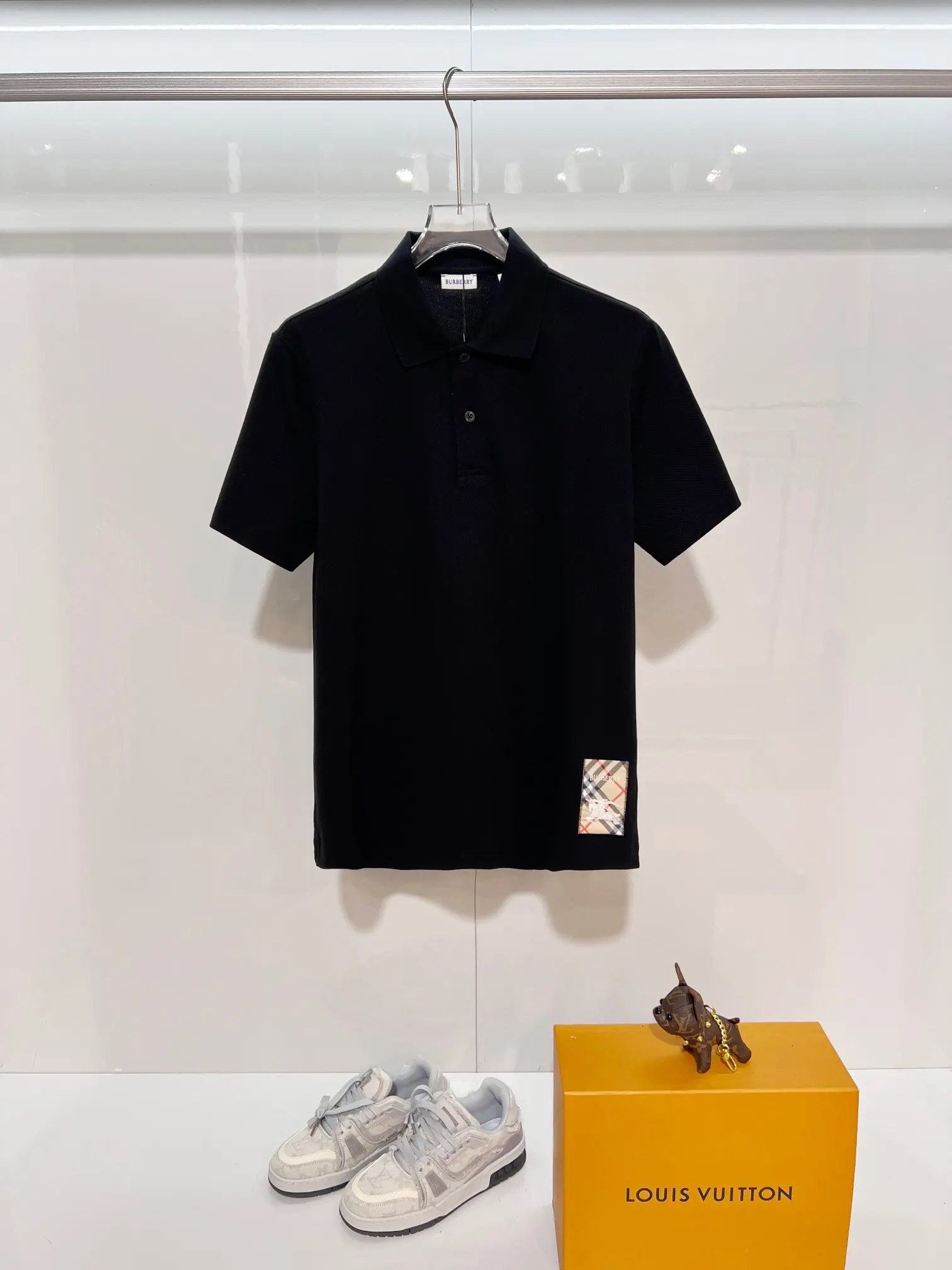 Logo Patch Cotton-Piqué Polo Shirt D15013214