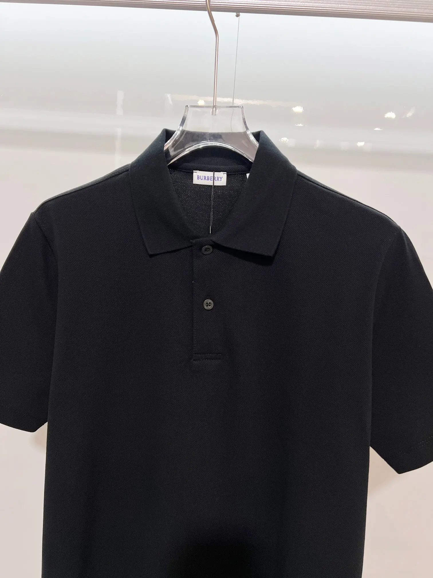 Logo Patch Cotton-Piqué Polo Shirt D15013214 — view 3