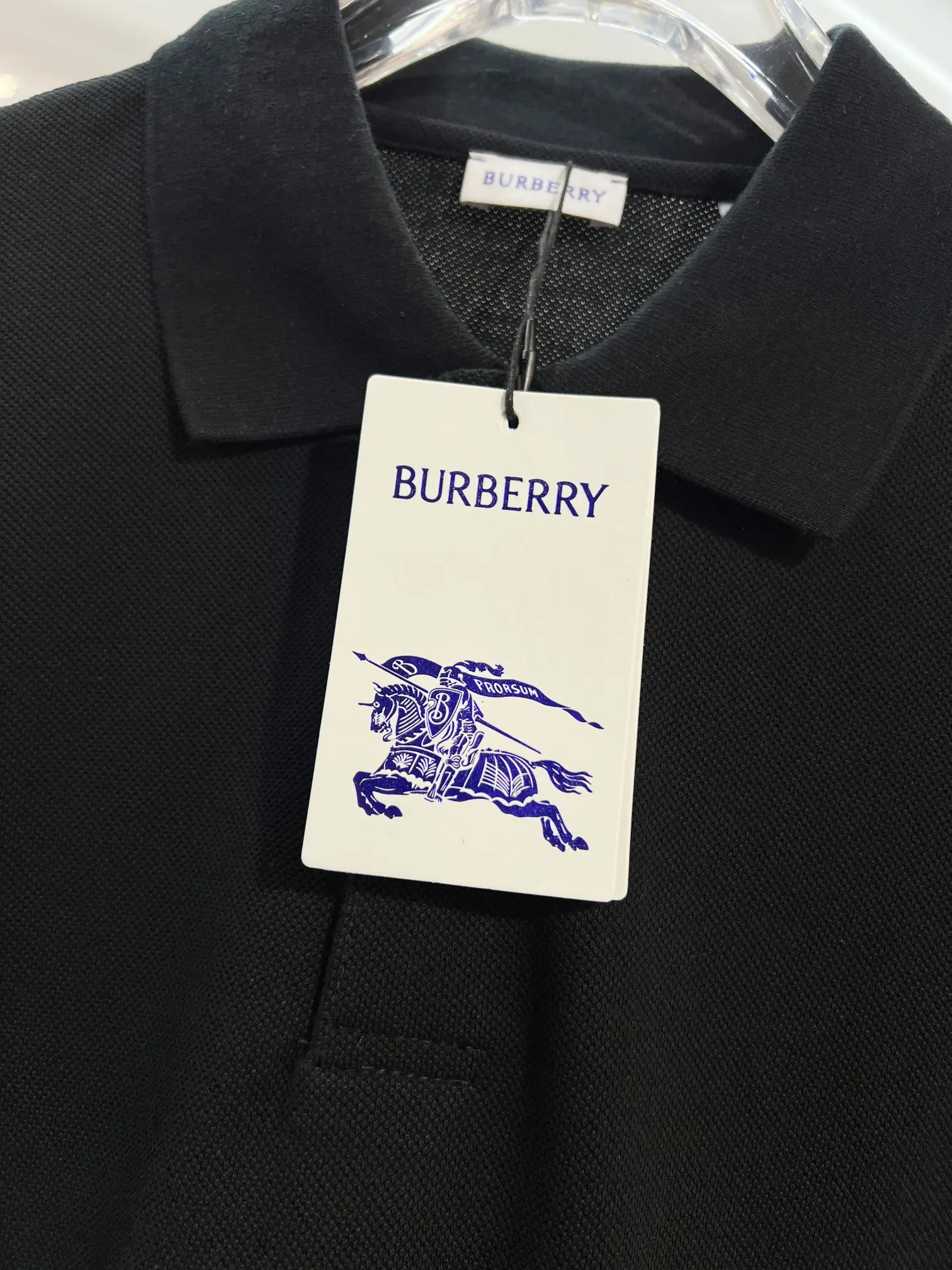 Logo Patch Cotton-Piqué Polo Shirt D15013214 — view 4