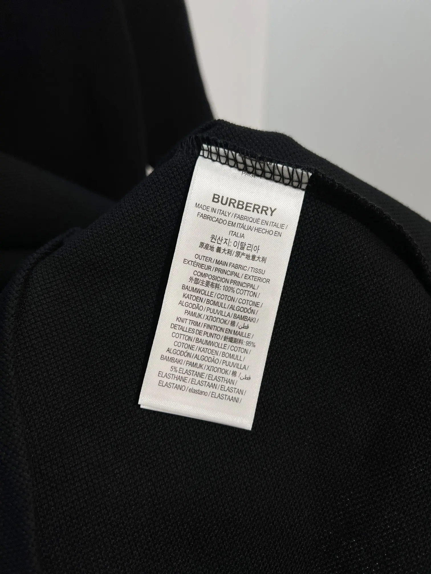Logo Patch Cotton-Piqué Polo Shirt D15013214 — view 9