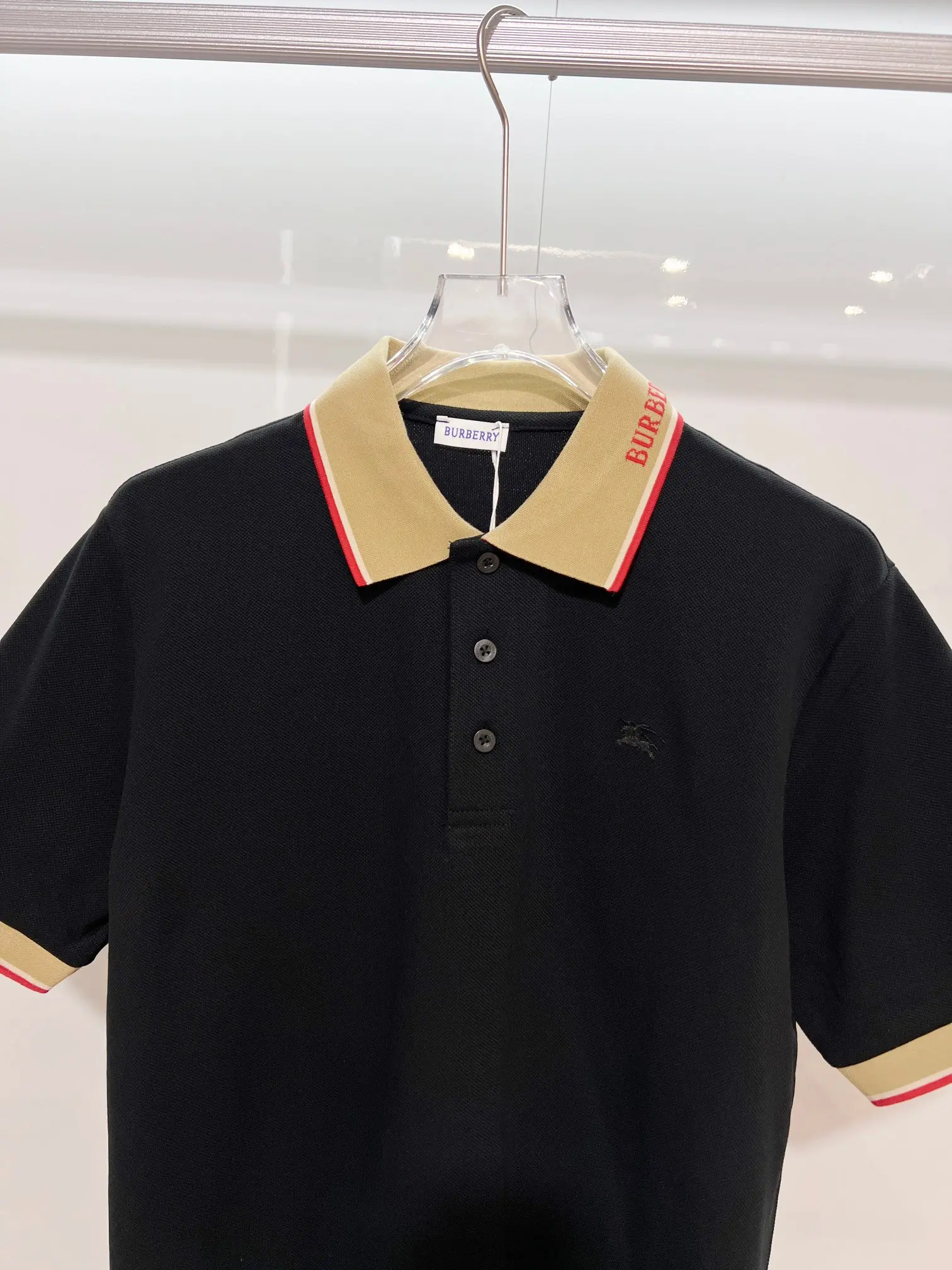 Logo-Embroidered Cotton-Piqué Polo Shirt D15013212 — view 3
