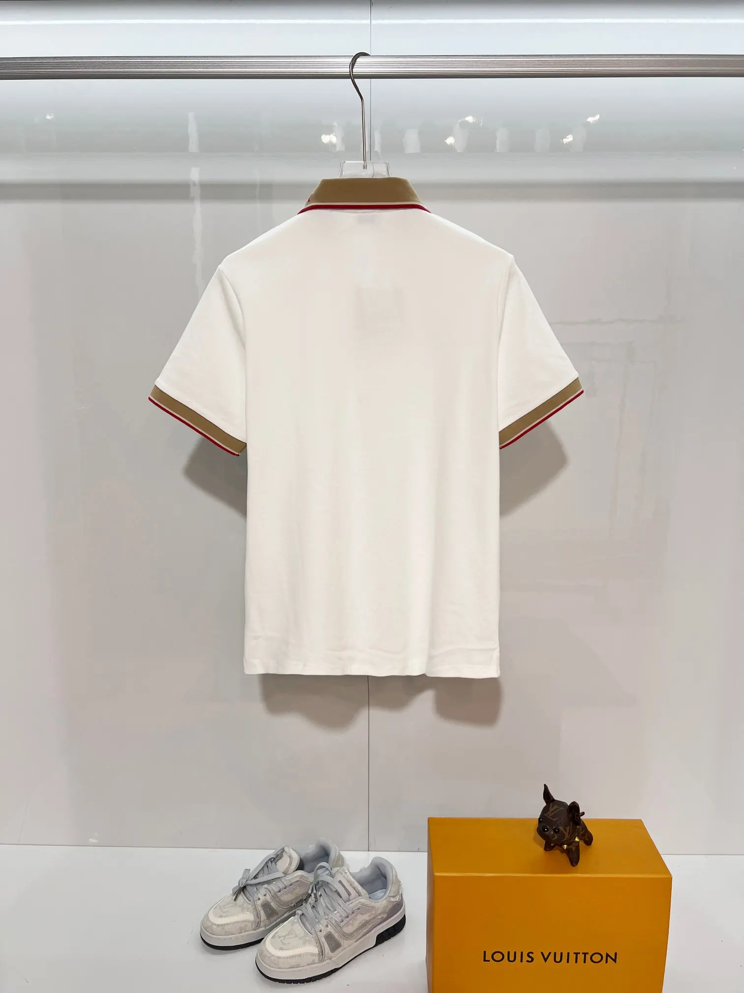 Logo-Embroidered Cotton-Piqué Polo Shirt D15013208 — view 2