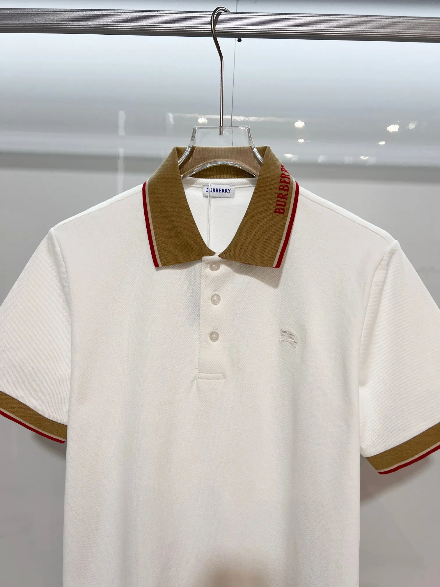 Logo-Embroidered Cotton-Piqué Polo Shirt D15013208 — view 3