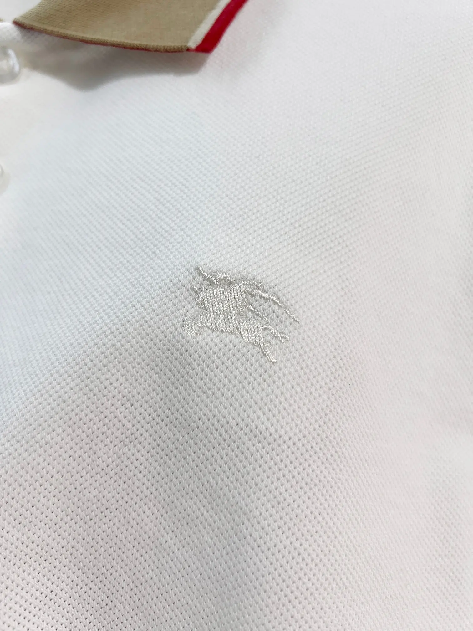 Logo-Embroidered Cotton-Piqué Polo Shirt D15013208 — view 5