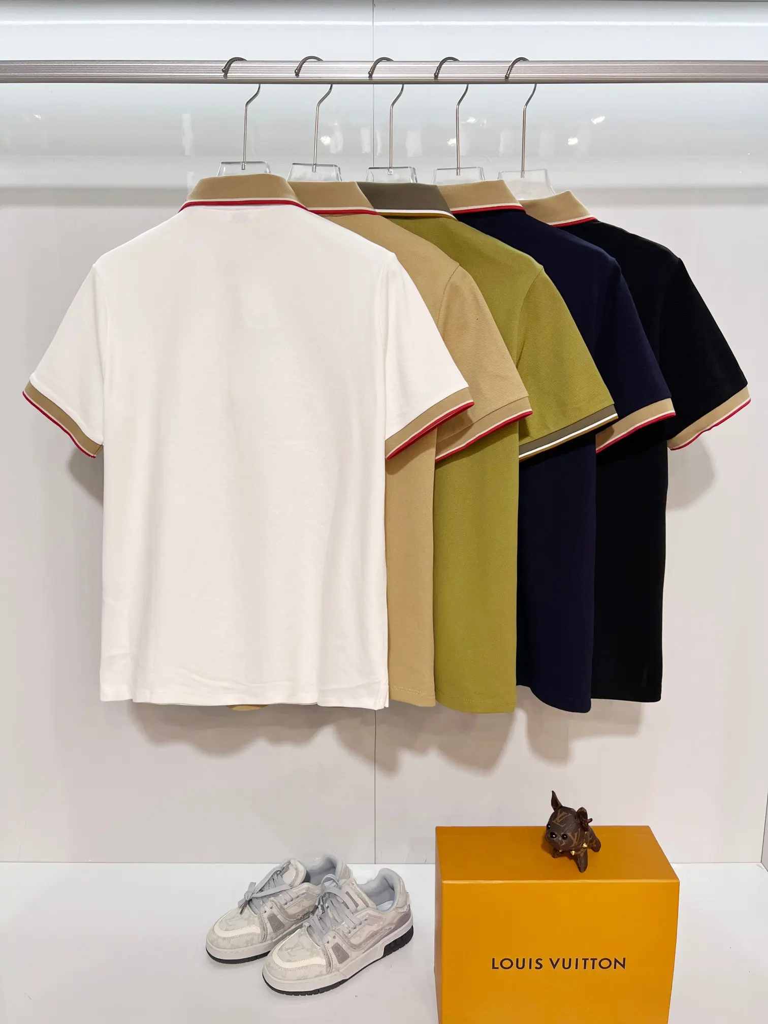 Logo-Embroidered Cotton-Piqué Polo Shirt D15013208 — view 12