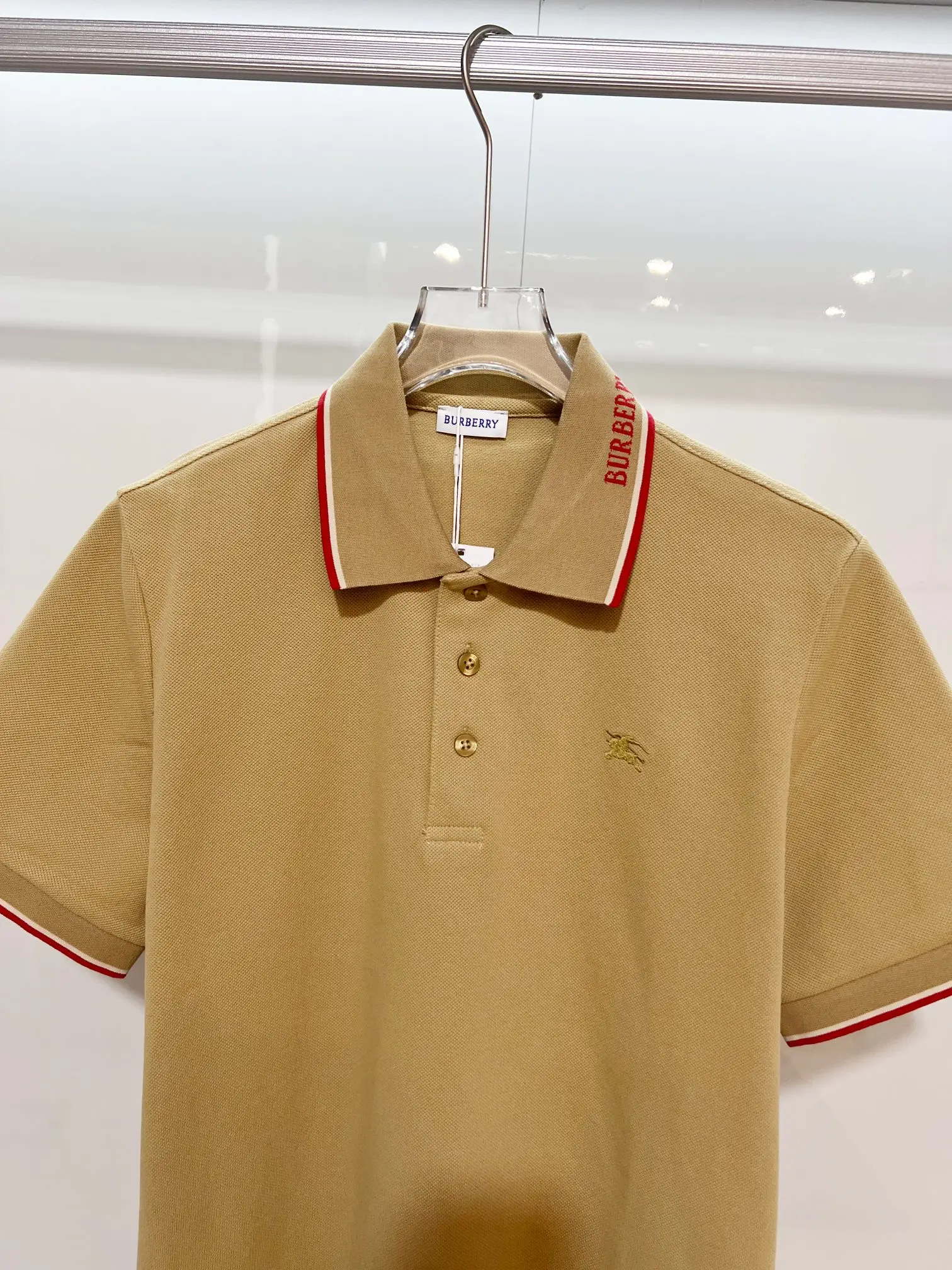 Logo-Embroidered Cotton-Piqué Polo Shirt D15013211 — view 3