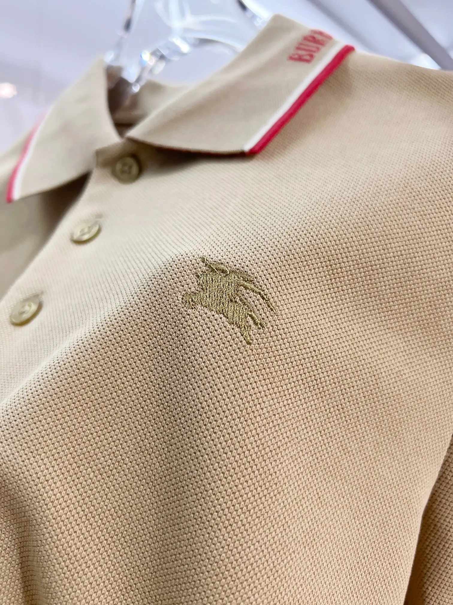 Logo-Embroidered Cotton-Piqué Polo Shirt D15013211 — view 5