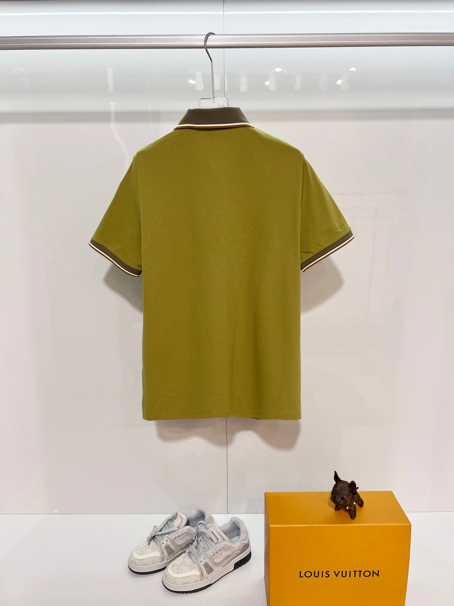 Logo-Embroidered Cotton-Piqué Polo Shirt D15013209 — view 2