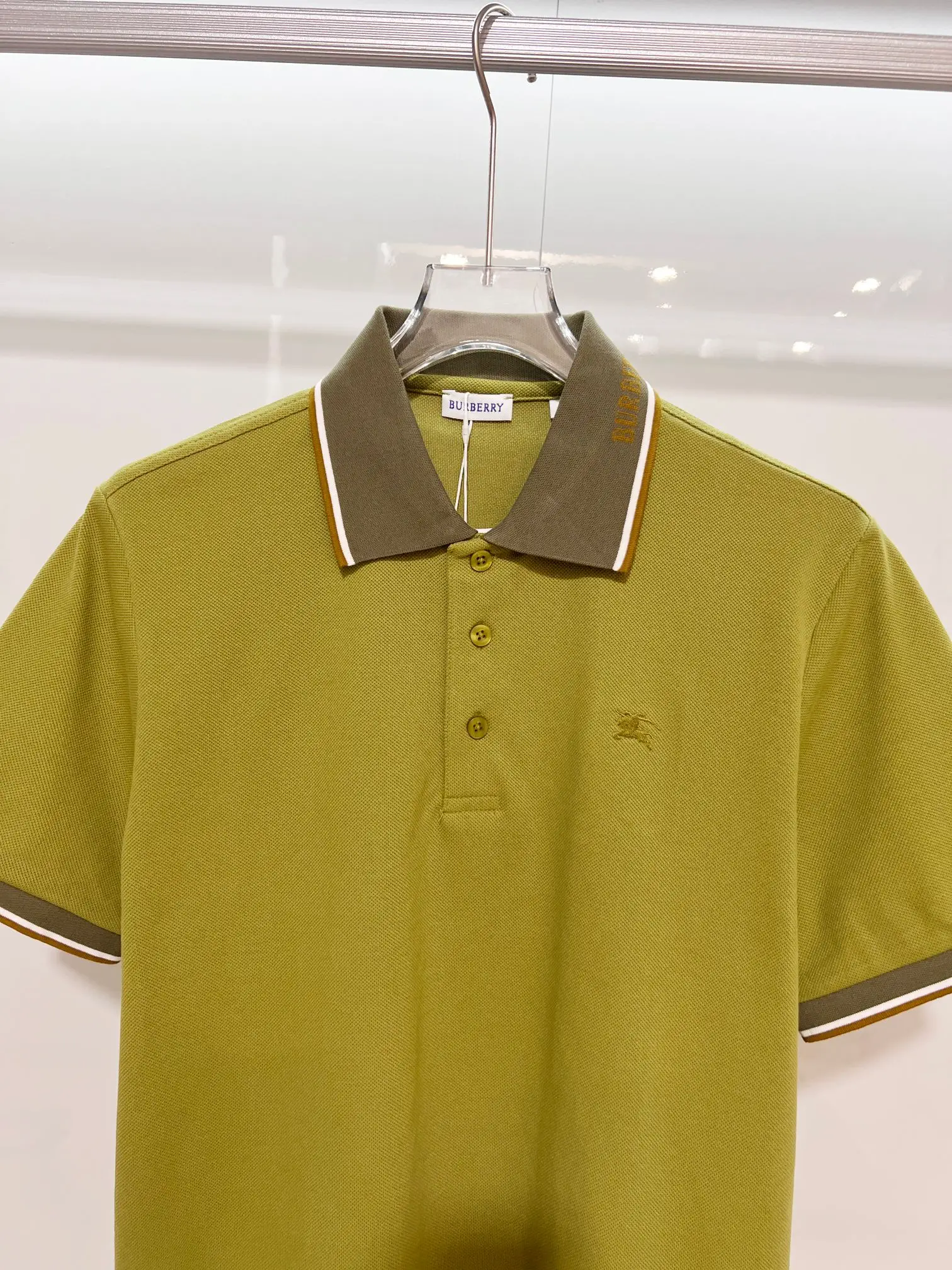 Logo-Embroidered Cotton-Piqué Polo Shirt D15013209 — view 3