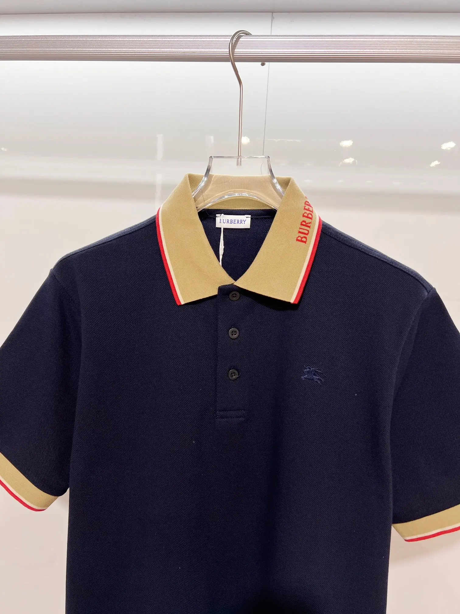 Logo-Embroidered Cotton-Piqué Polo Shirt D15013210 — view 3