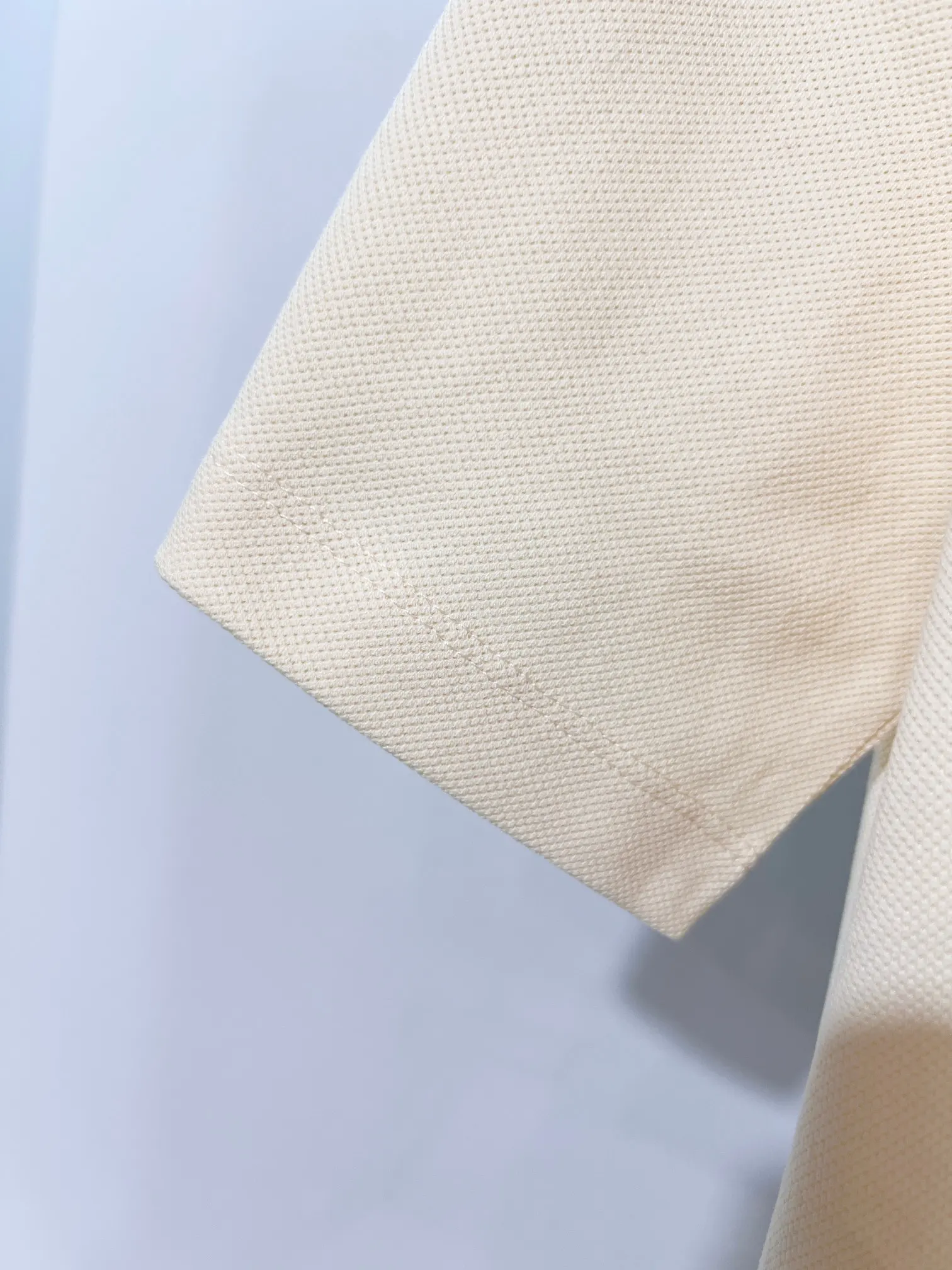 Check-Collar Cotton Piqué Polo Shirt D15013215 — view 8