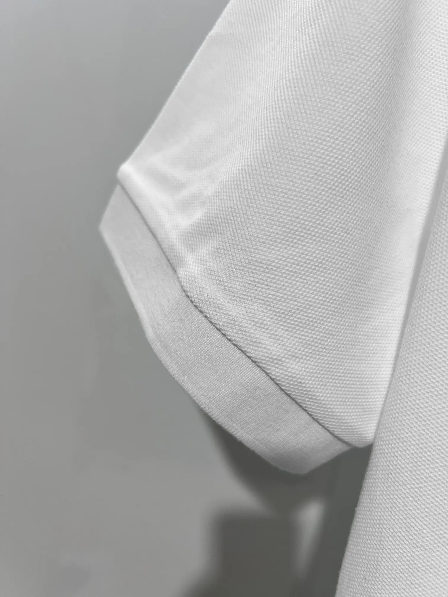 Check-Collar Cotton-Piqué Polo Shirt D15013227 — view 8