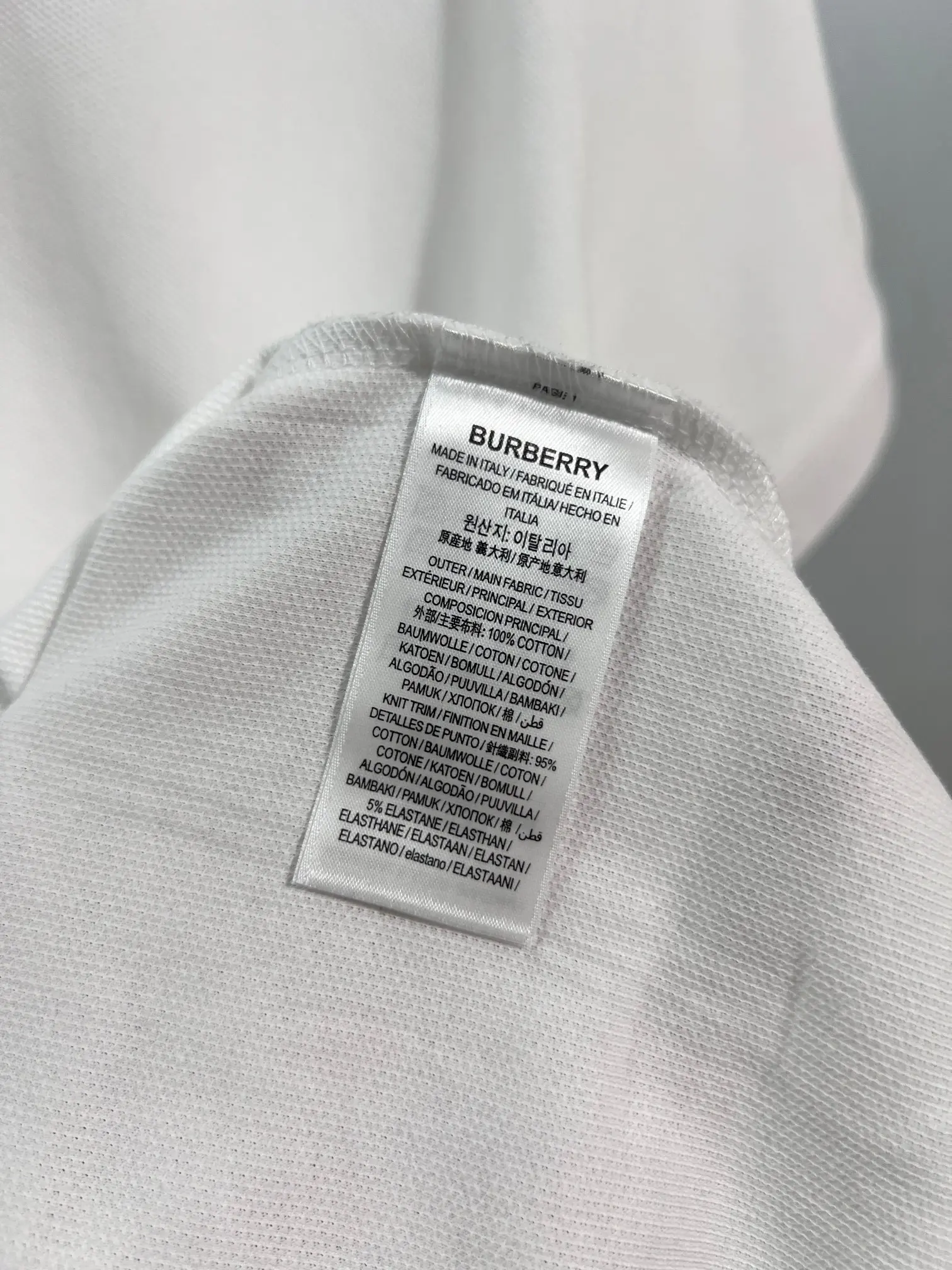 Check-Collar Cotton-Piqué Polo Shirt D15013227 — view 9