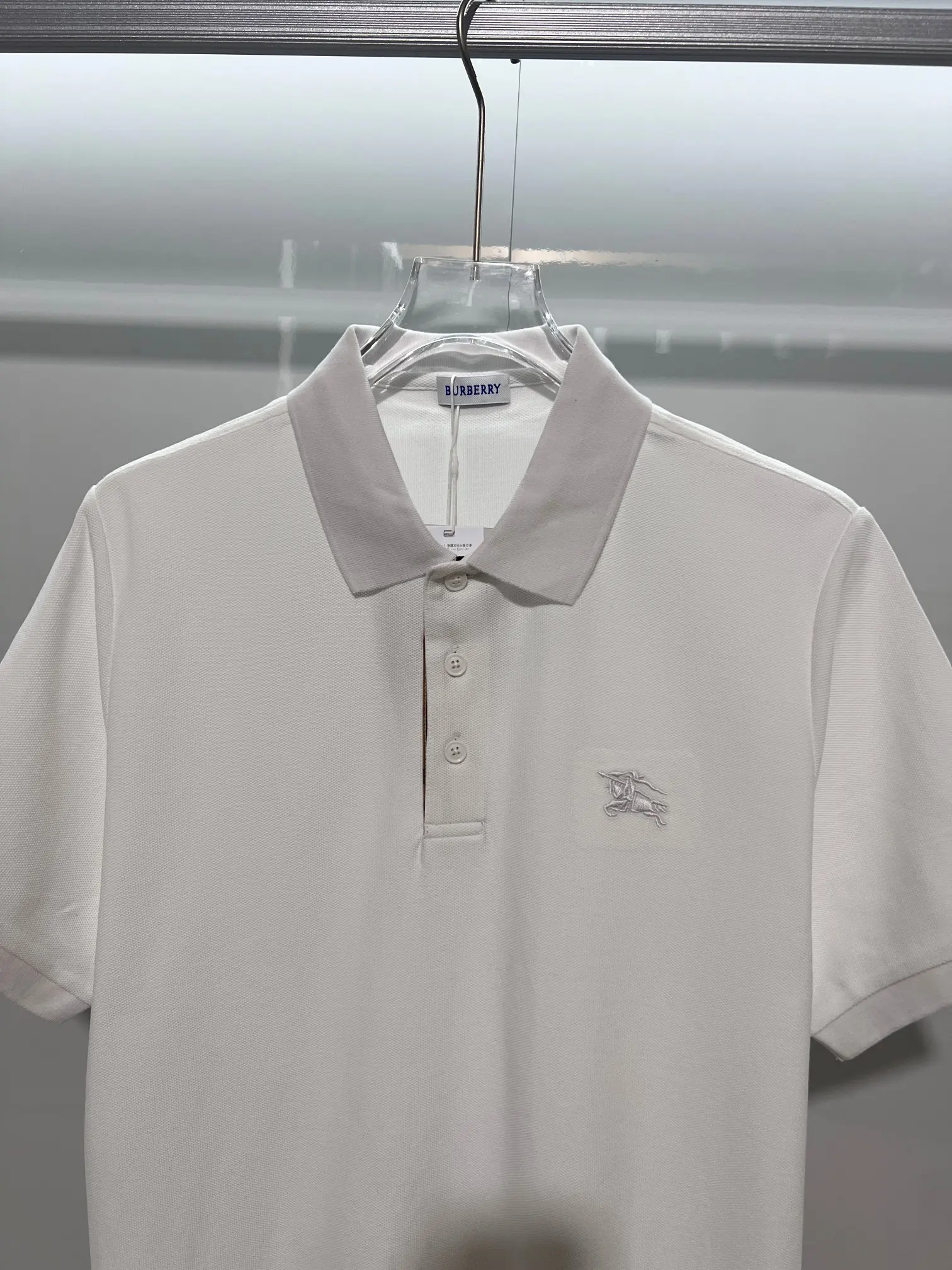 Embroidered Logo Cotton-Piqué Polo Shirt D15013063 — view 3