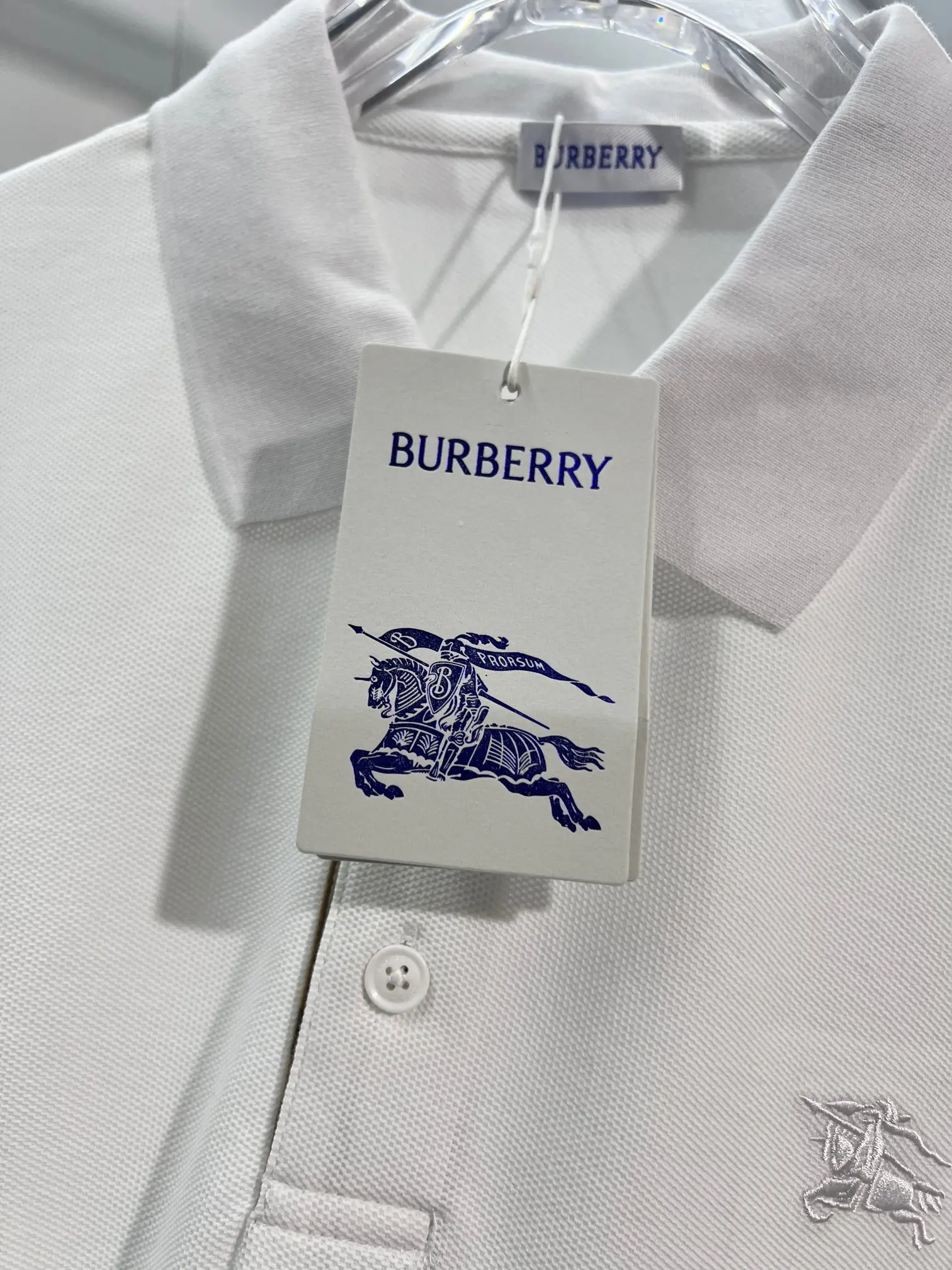 Embroidered Logo Cotton-Piqué Polo Shirt D15013063 — view 4