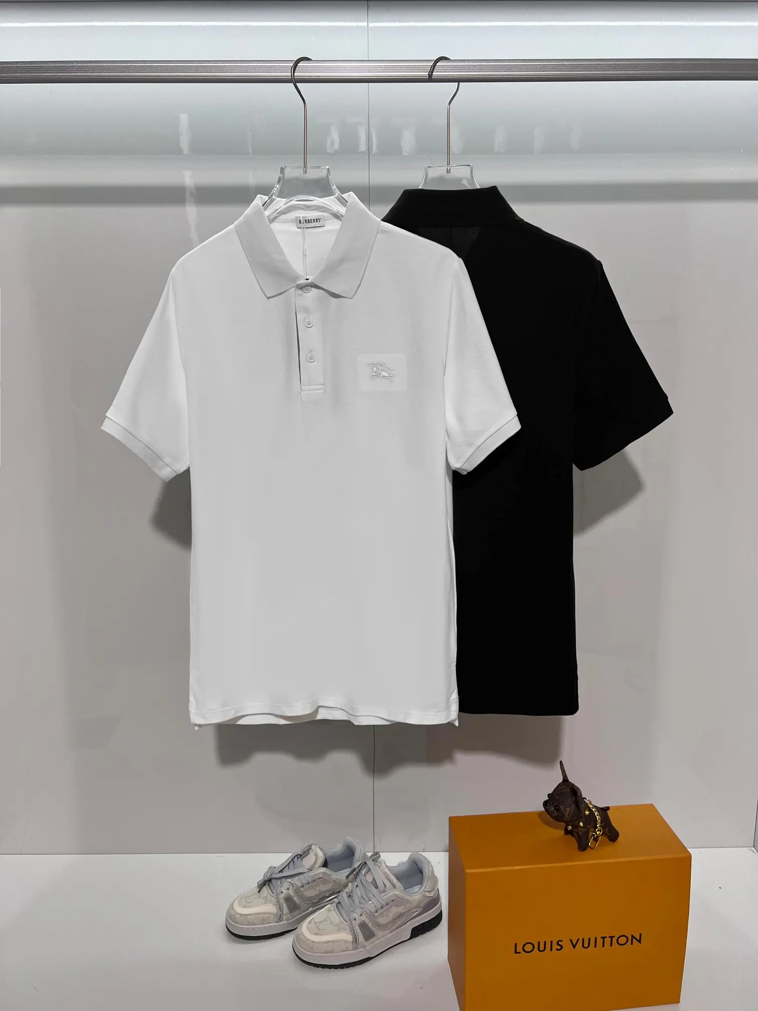 Embroidered Logo Cotton-Piqué Polo Shirt D15013063 — view 11