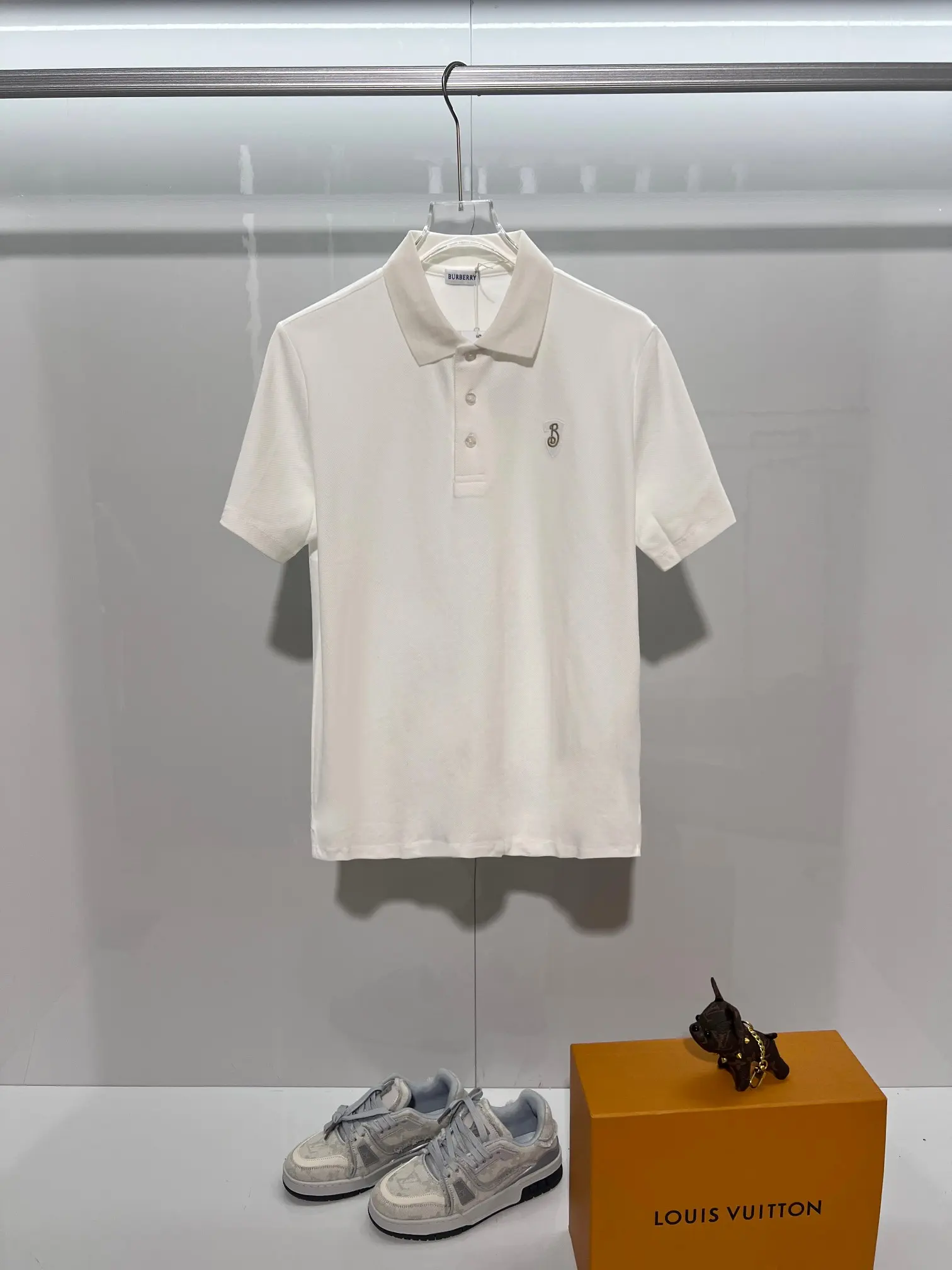 Logo-Embroidered Cotton-Piqué Polo Shirt D15013065