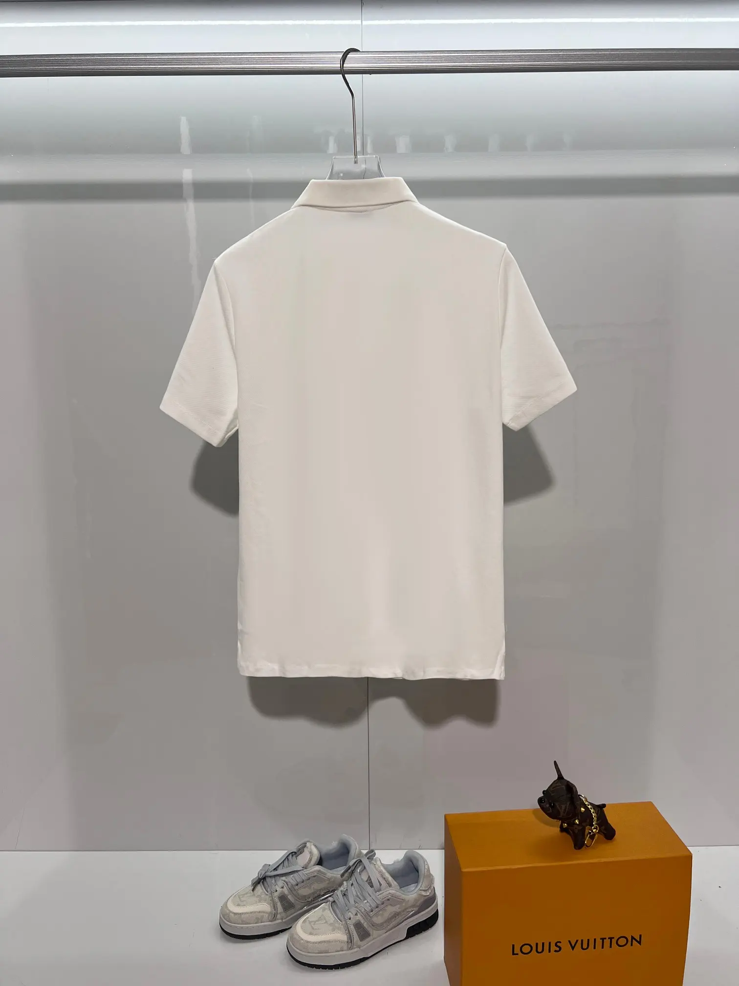 Logo-Embroidered Cotton-Piqué Polo Shirt D15013065 — view 2