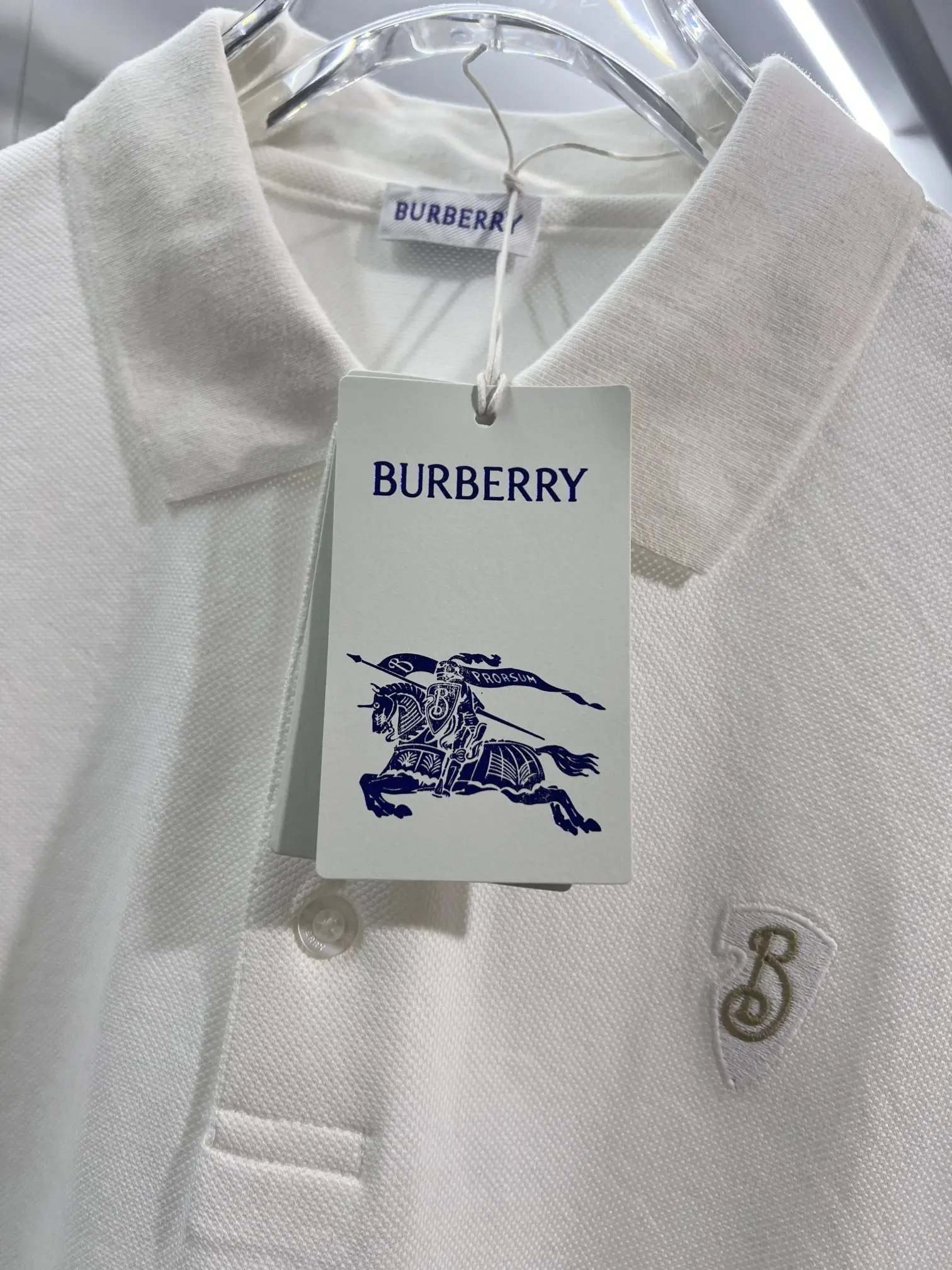 Logo-Embroidered Cotton-Piqué Polo Shirt D15013065 — view 4