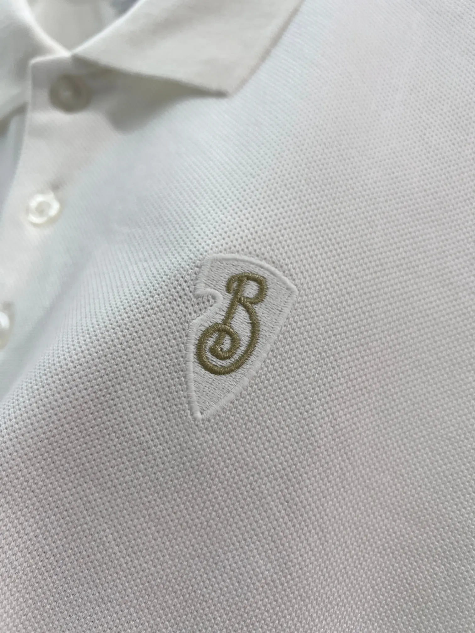 Logo-Embroidered Cotton-Piqué Polo Shirt D15013065 — view 5