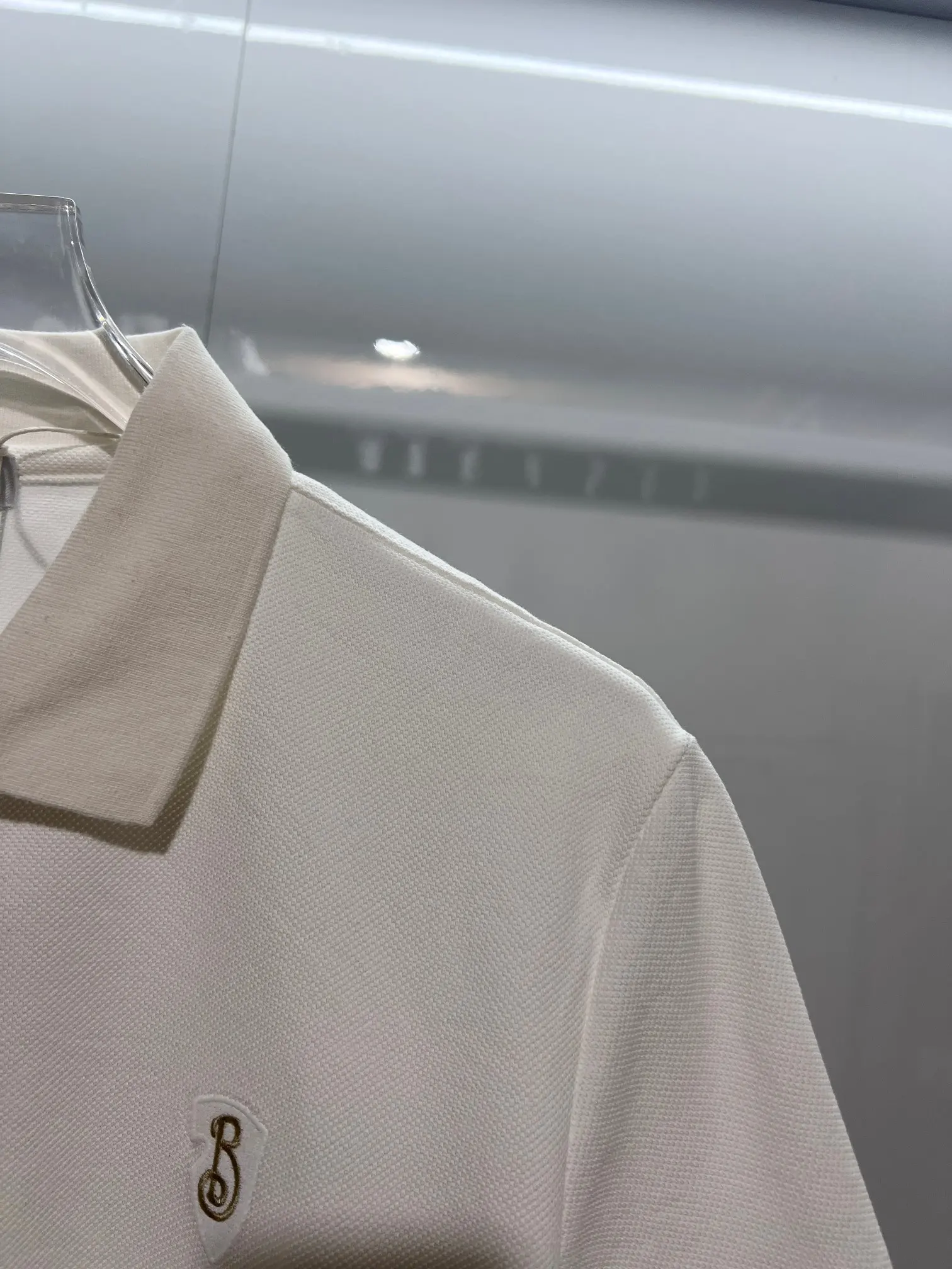 Logo-Embroidered Cotton-Piqué Polo Shirt D15013065 — view 7