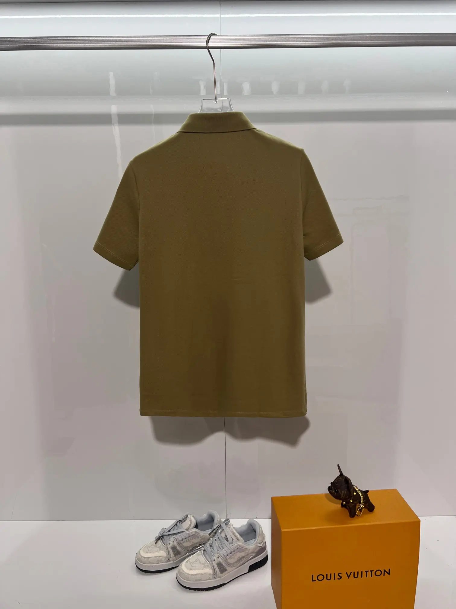 Logo-Embroidered Cotton-Pique Polo Shirt D15013066 — view 2
