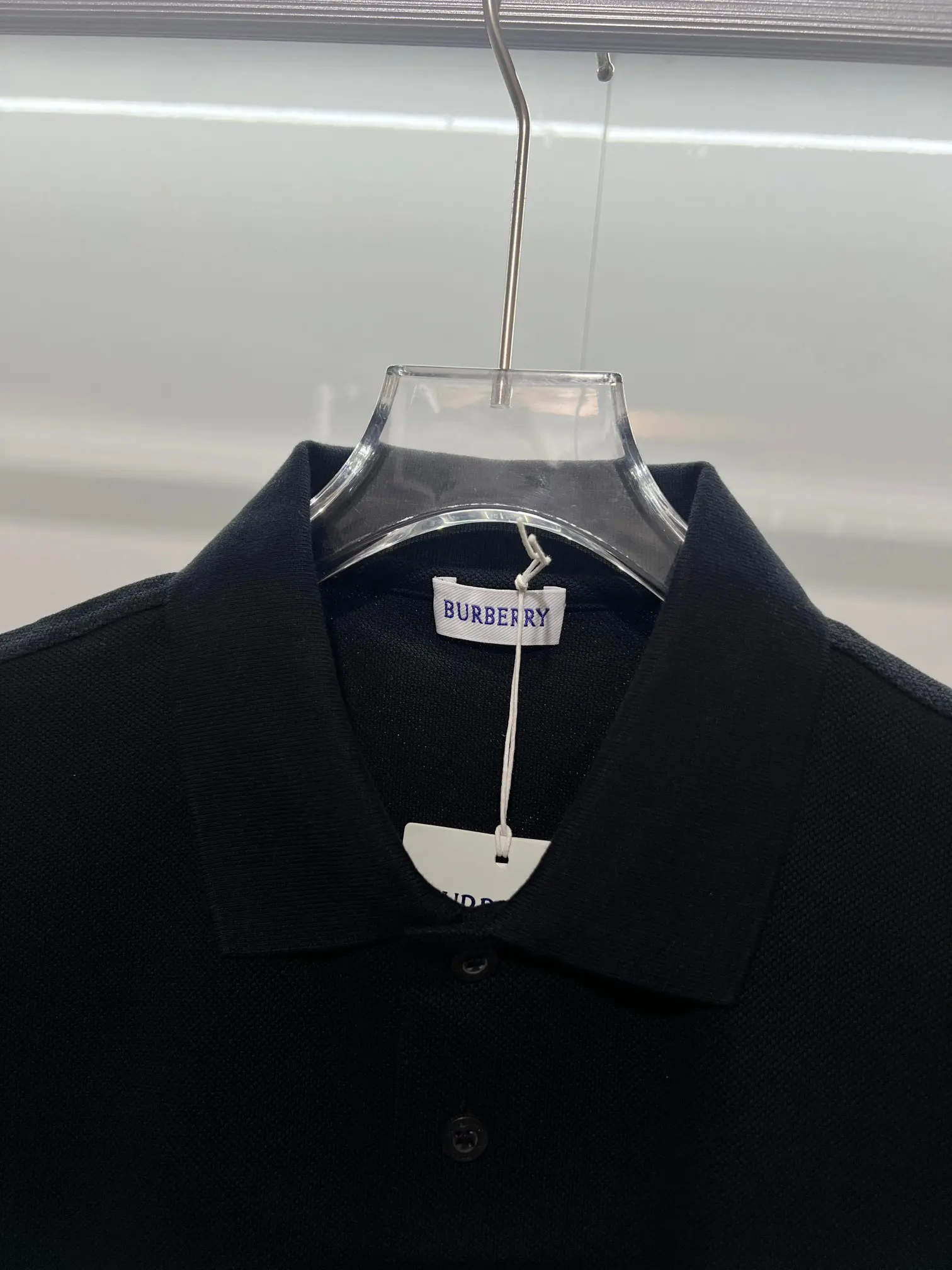 Embroidered Shield Logo Cotton-Piqué Polo Shirt D15013067 — view 6