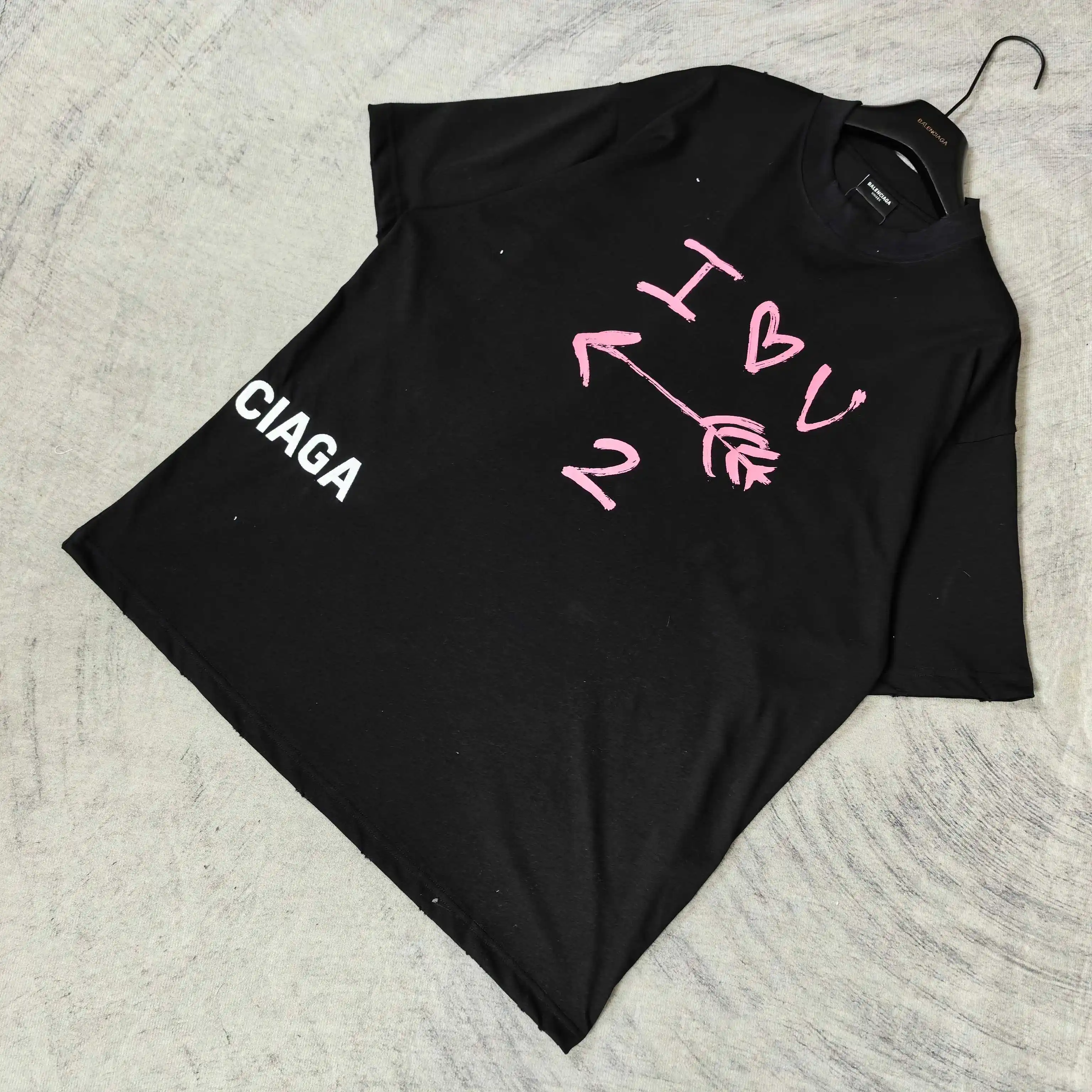 I Love U Medium Fit Graphic T-Shirt D15023192 — view 4
