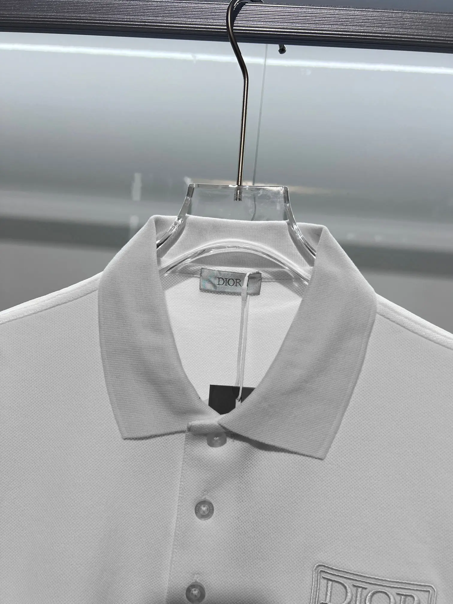 Logo-Embroidered Cotton-Piqué Polo Shirt D15013231 — view 6