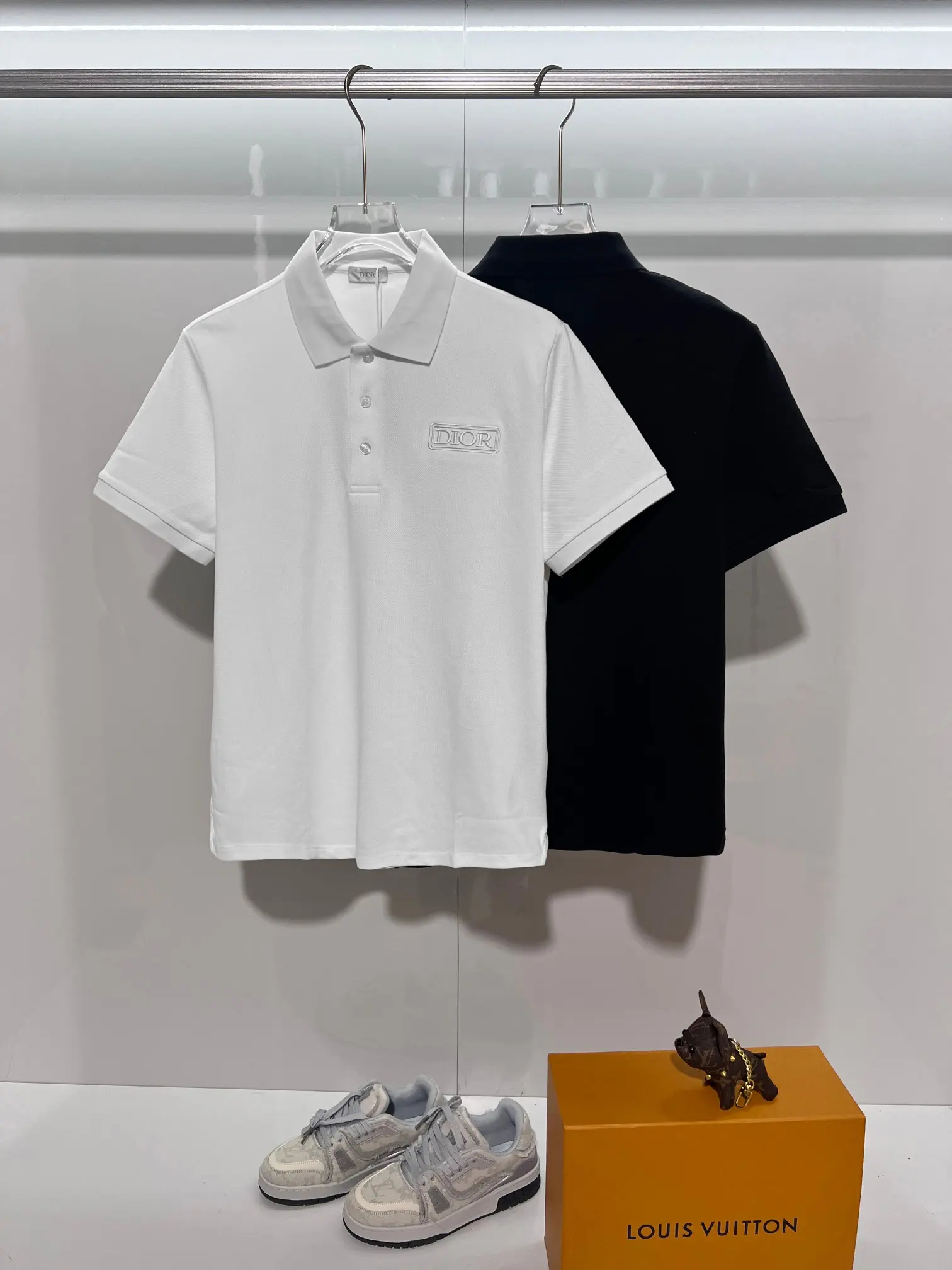 Logo-Embroidered Cotton-Piqué Polo Shirt D15013231 — view 11