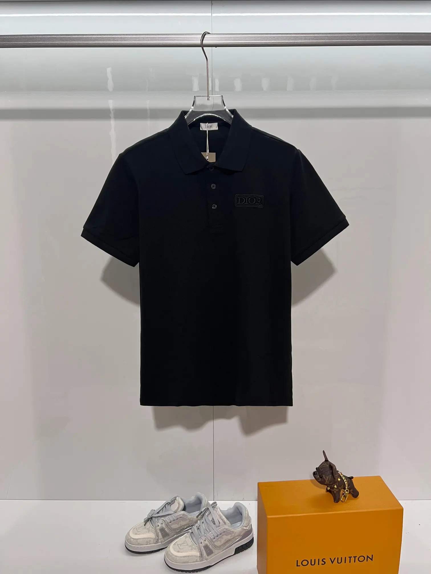 Logo-Embroidered Cotton-Piqué Polo Shirt D15013059