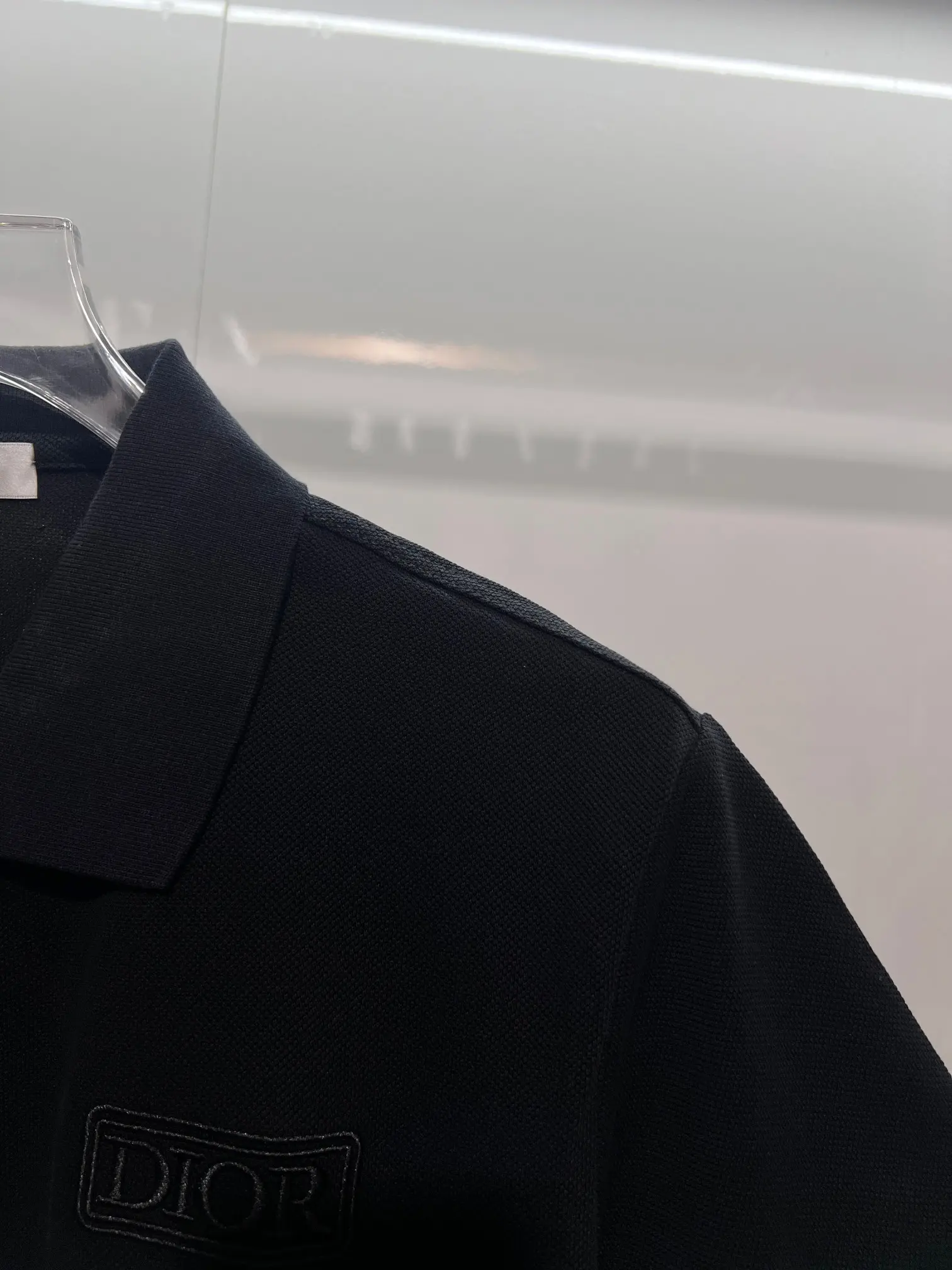 Logo-Embroidered Cotton-Piqué Polo Shirt D15013059 — view 7