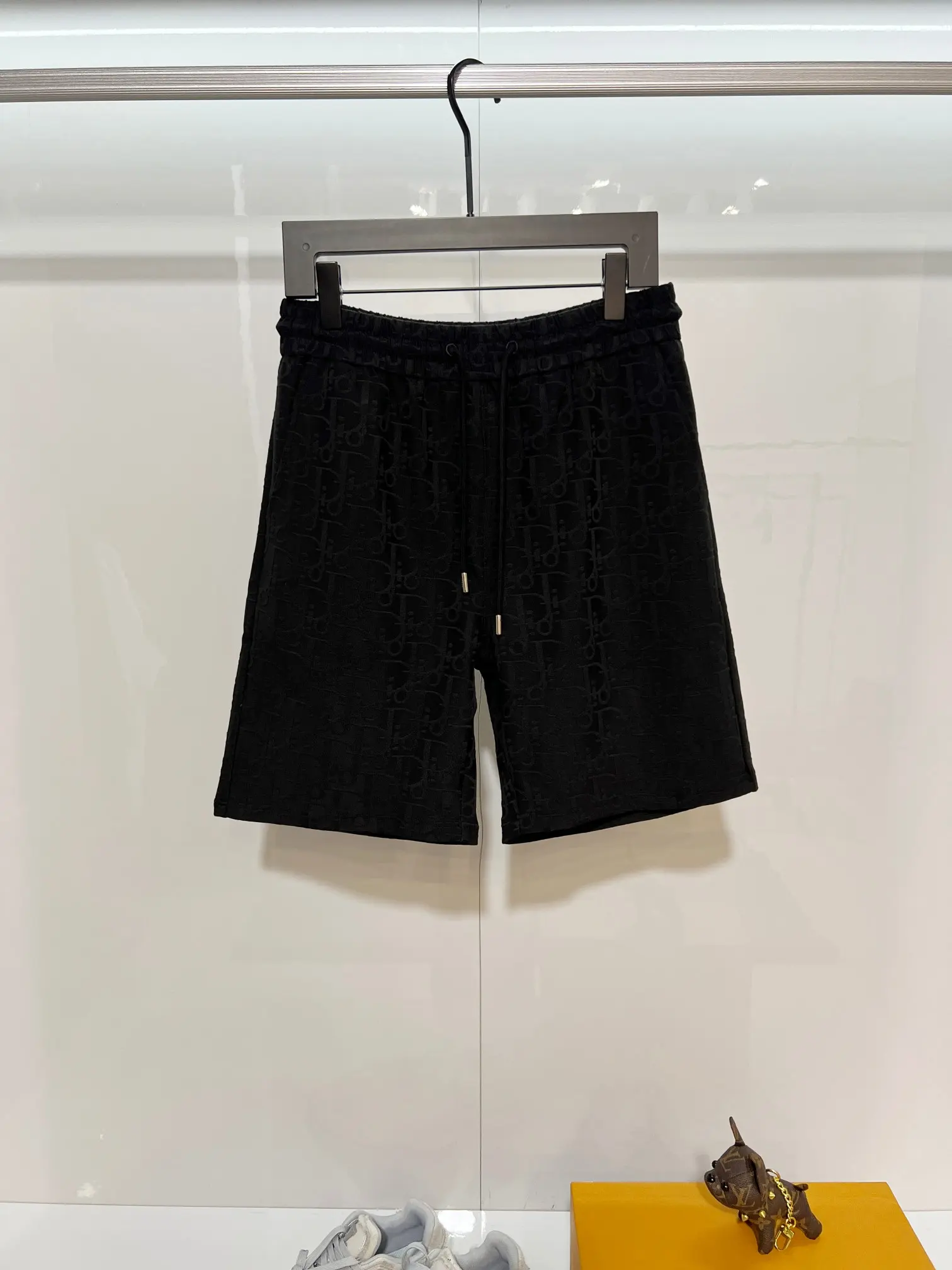 Oblique Jacquard Drawstring Shorts D15013207