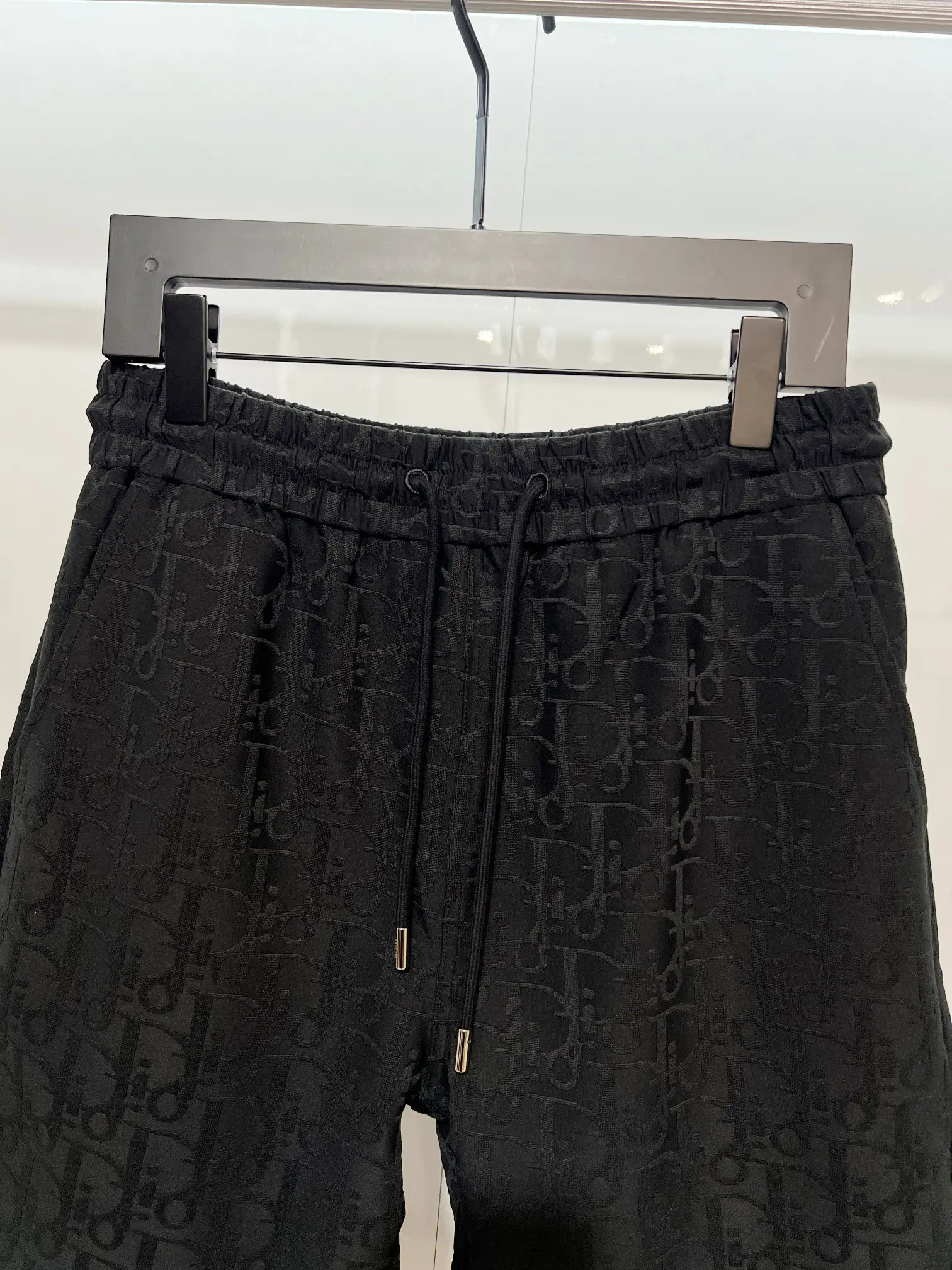 Oblique Jacquard Drawstring Shorts D15013207 — view 3