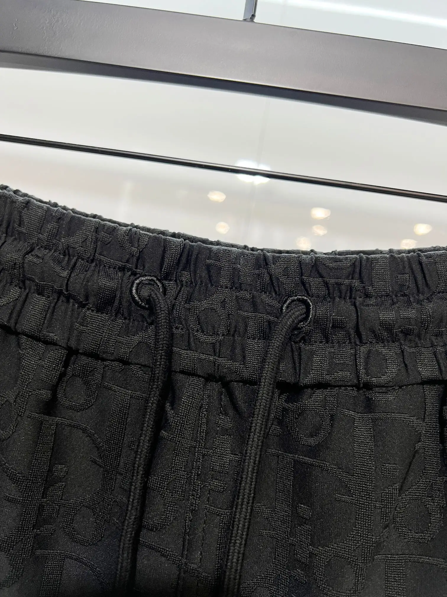 Oblique Jacquard Drawstring Shorts D15013207 — view 8