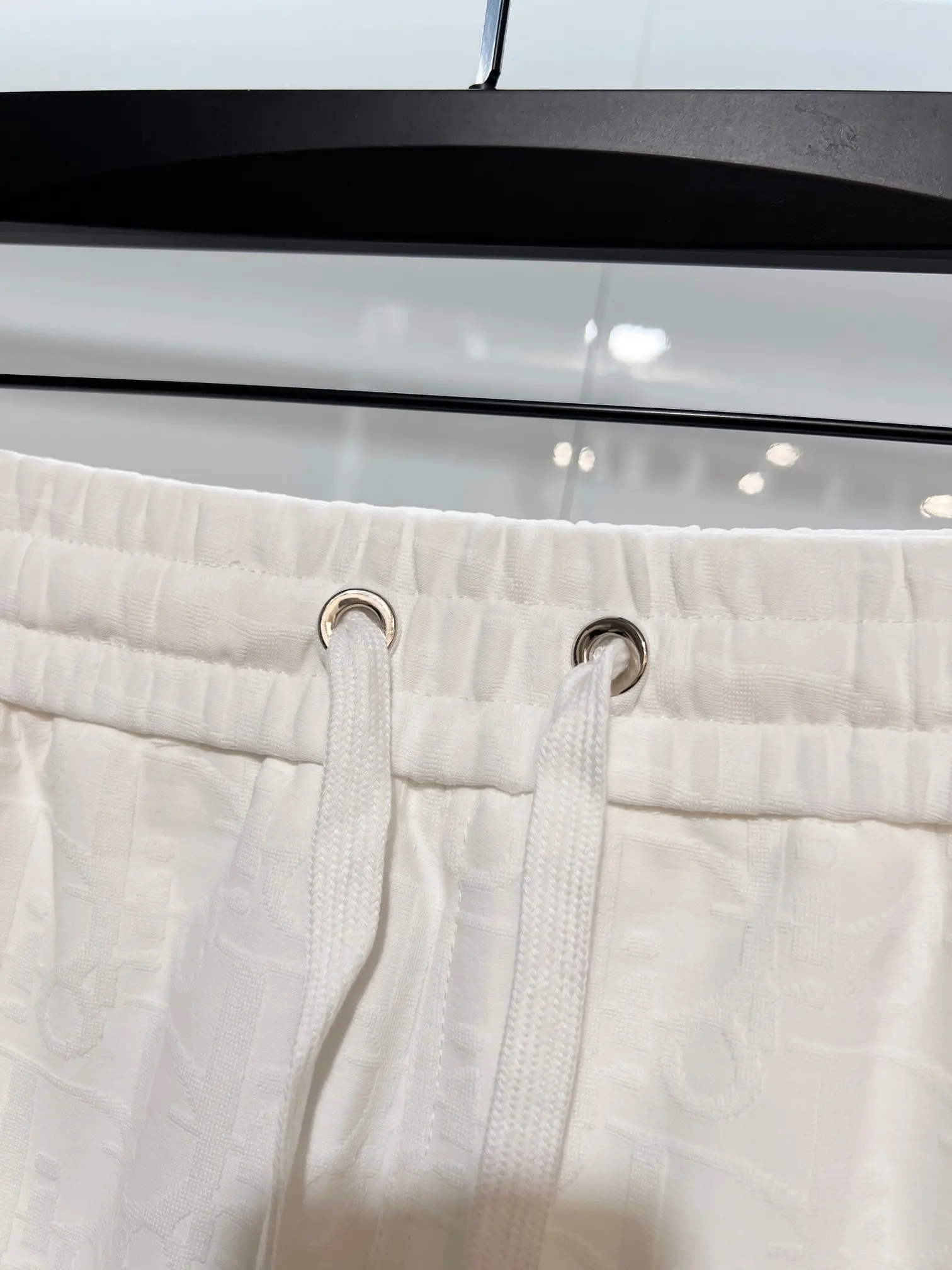 Oblique Jacquard Cotton Jersey Shorts D15013205 — view 7