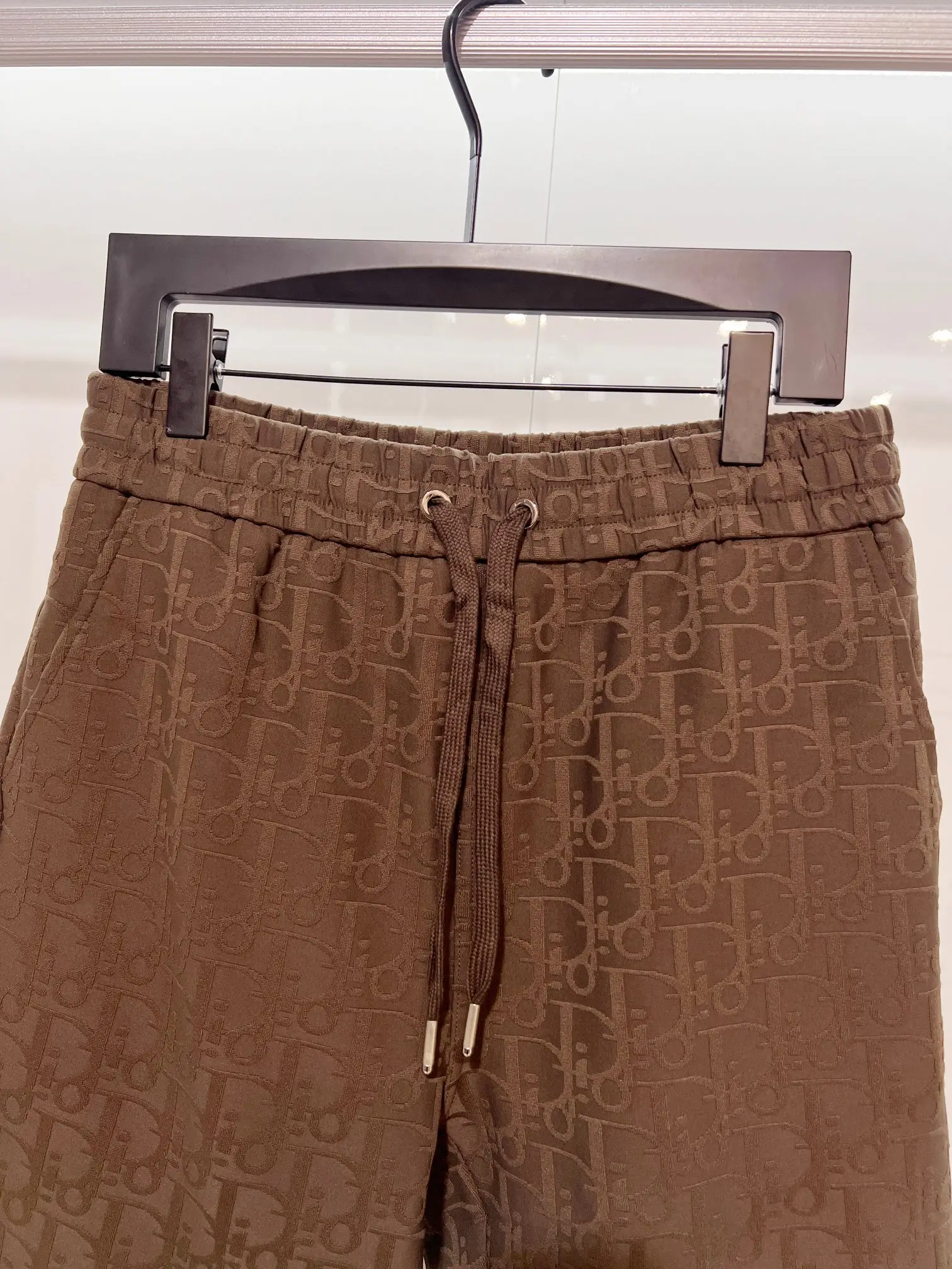 Oblique Jacquard Drawstring Shorts D15013206 — view 3