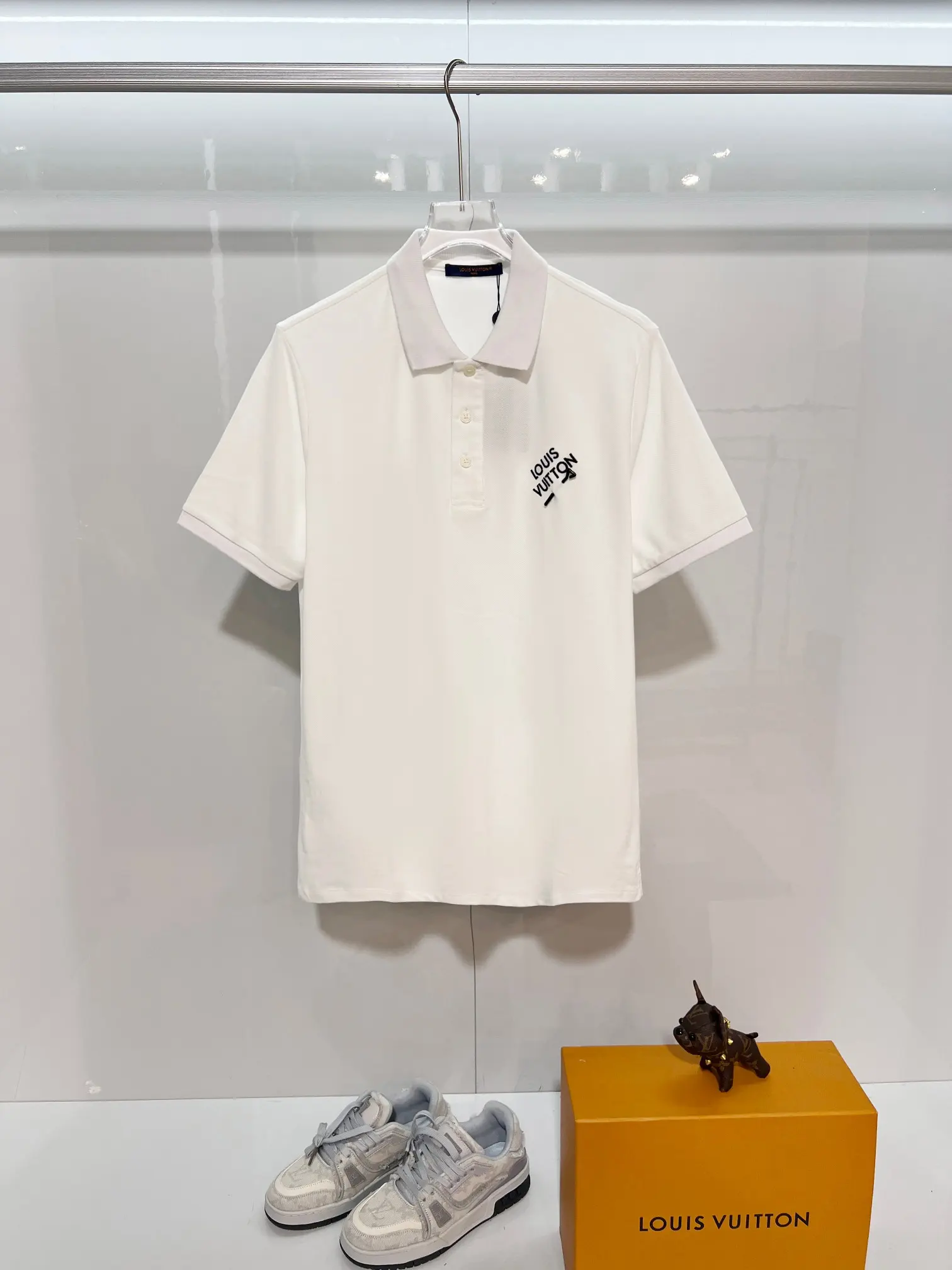 Embroidered Logo Cotton-Piqué Polo Shirt D15013223