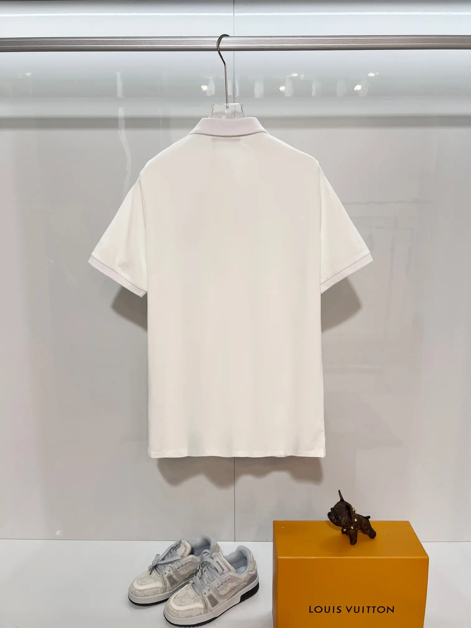 Embroidered Logo Cotton-Piqué Polo Shirt D15013223 — view 2