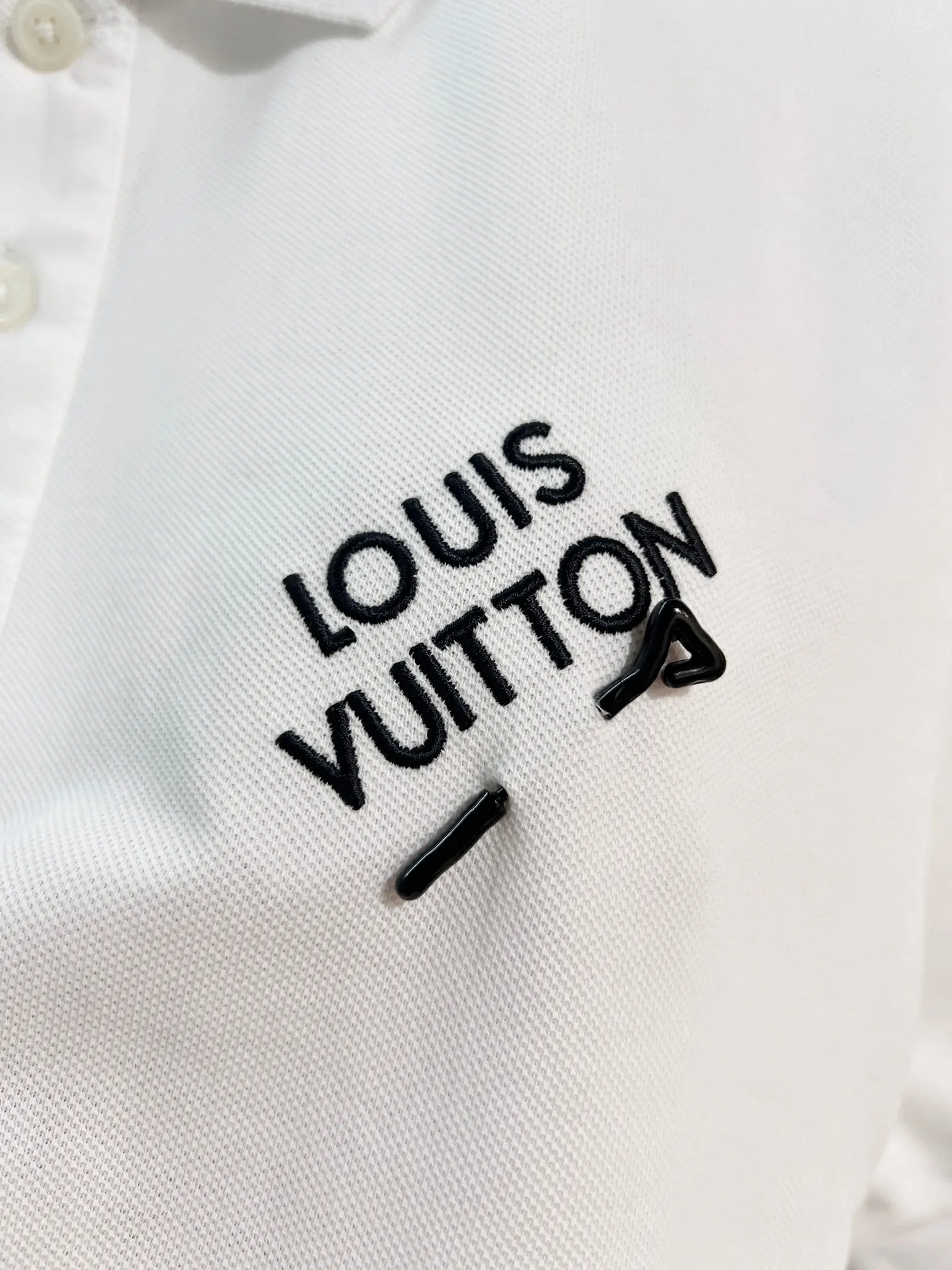 Embroidered Logo Cotton-Piqué Polo Shirt D15013223 — view 5